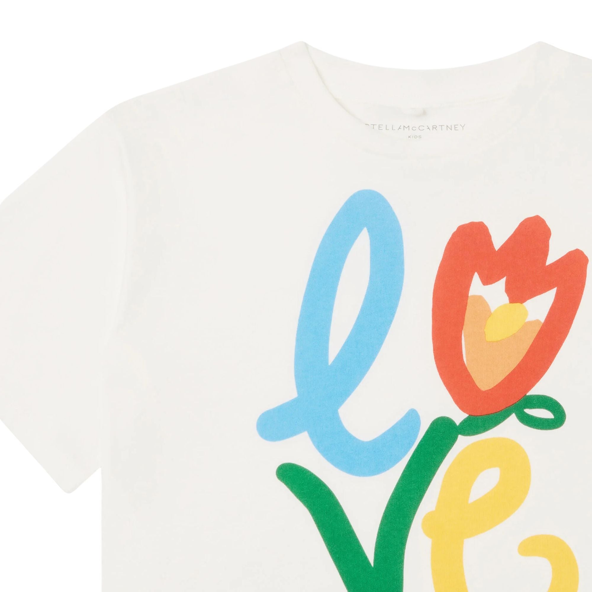 Love Motif T-Shirt | Ivory