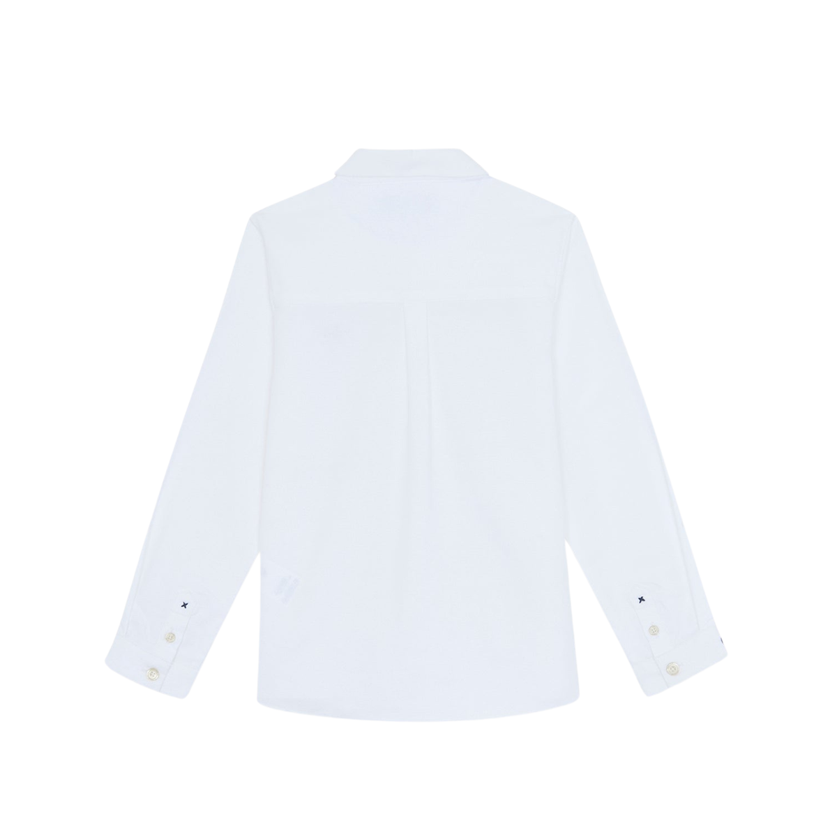 Monogram Cotton Shirt | White