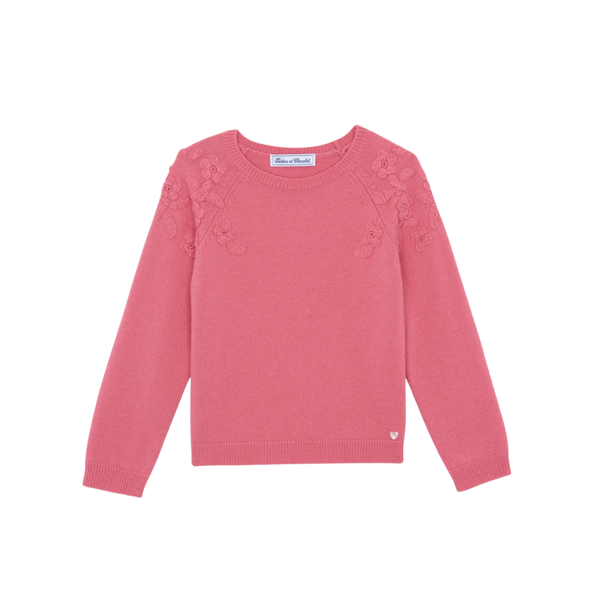 Floral Wool Sweater | Peony