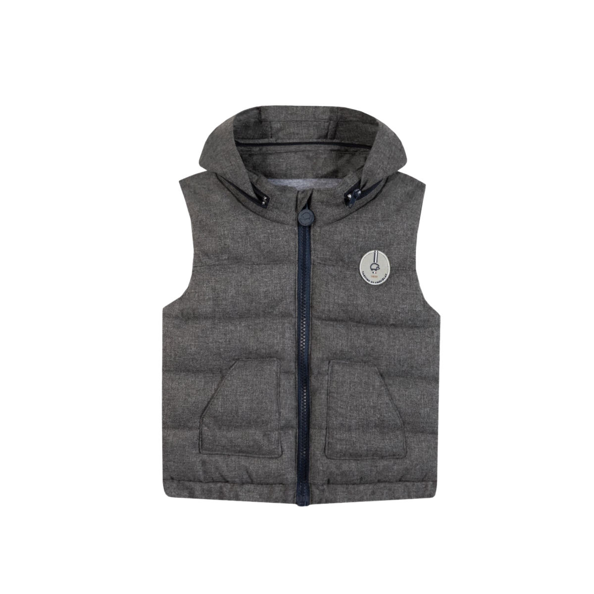 Down Sleeveless Vest | Grey