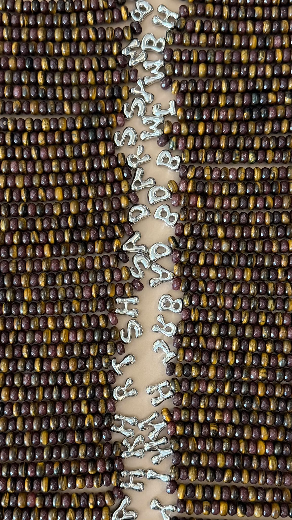 Initial Necklace | Eye Of The Tiger