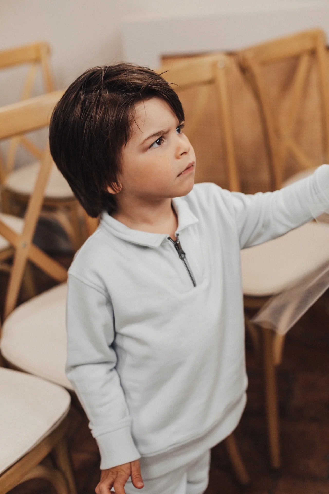 Mazo Sweater | Blue Sky