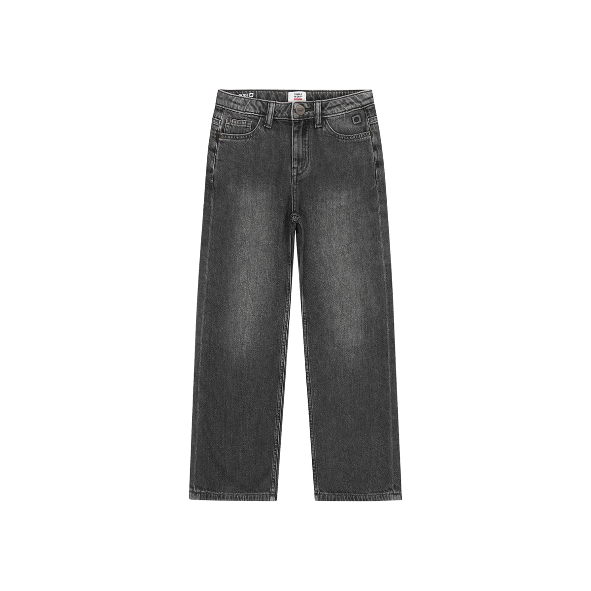 Jara Grey Wide Jeans | Denim Grey Stonewash
