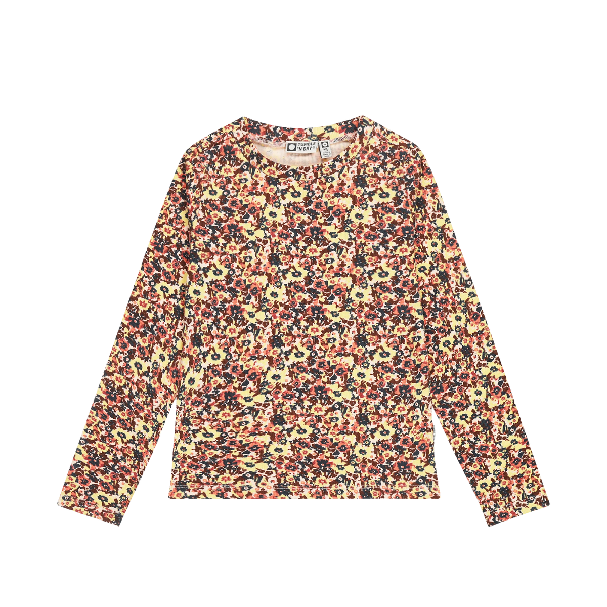 Magnolia Longsleeve T-shirt | Pale Peach