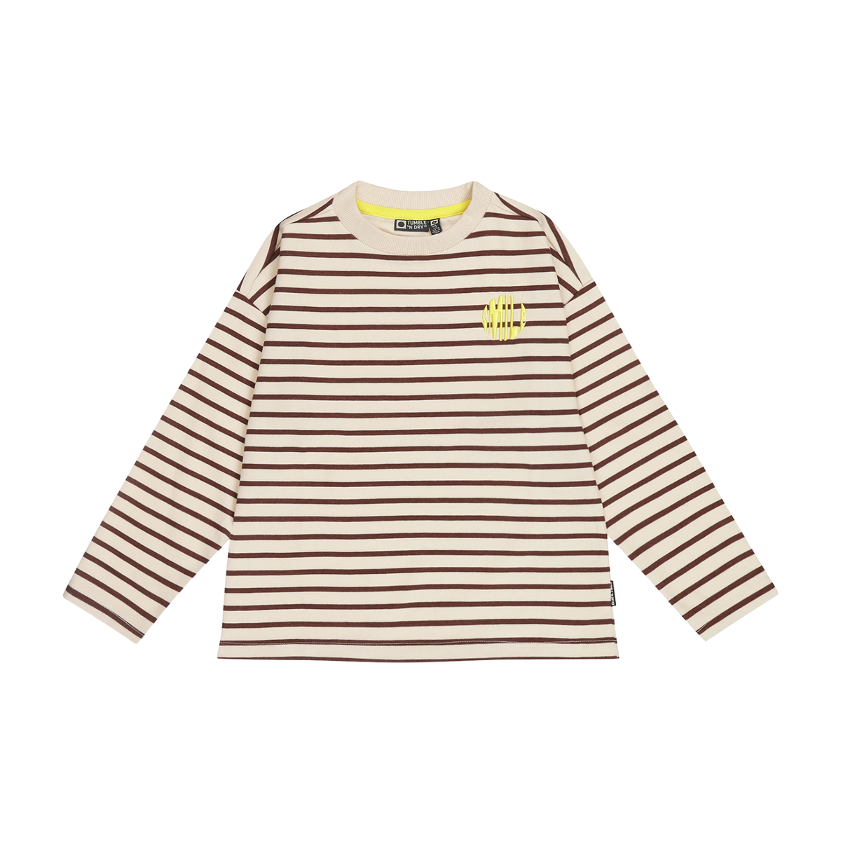 Chester Longsleeve T-shirt | Bitter Chocolate