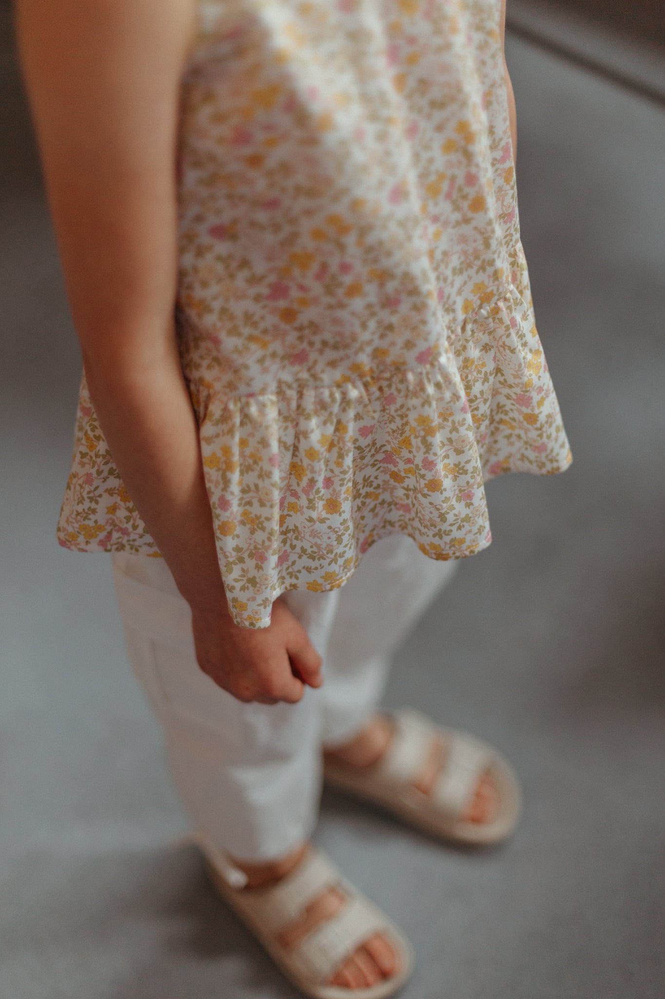 Mia Top Cotton | Yellow