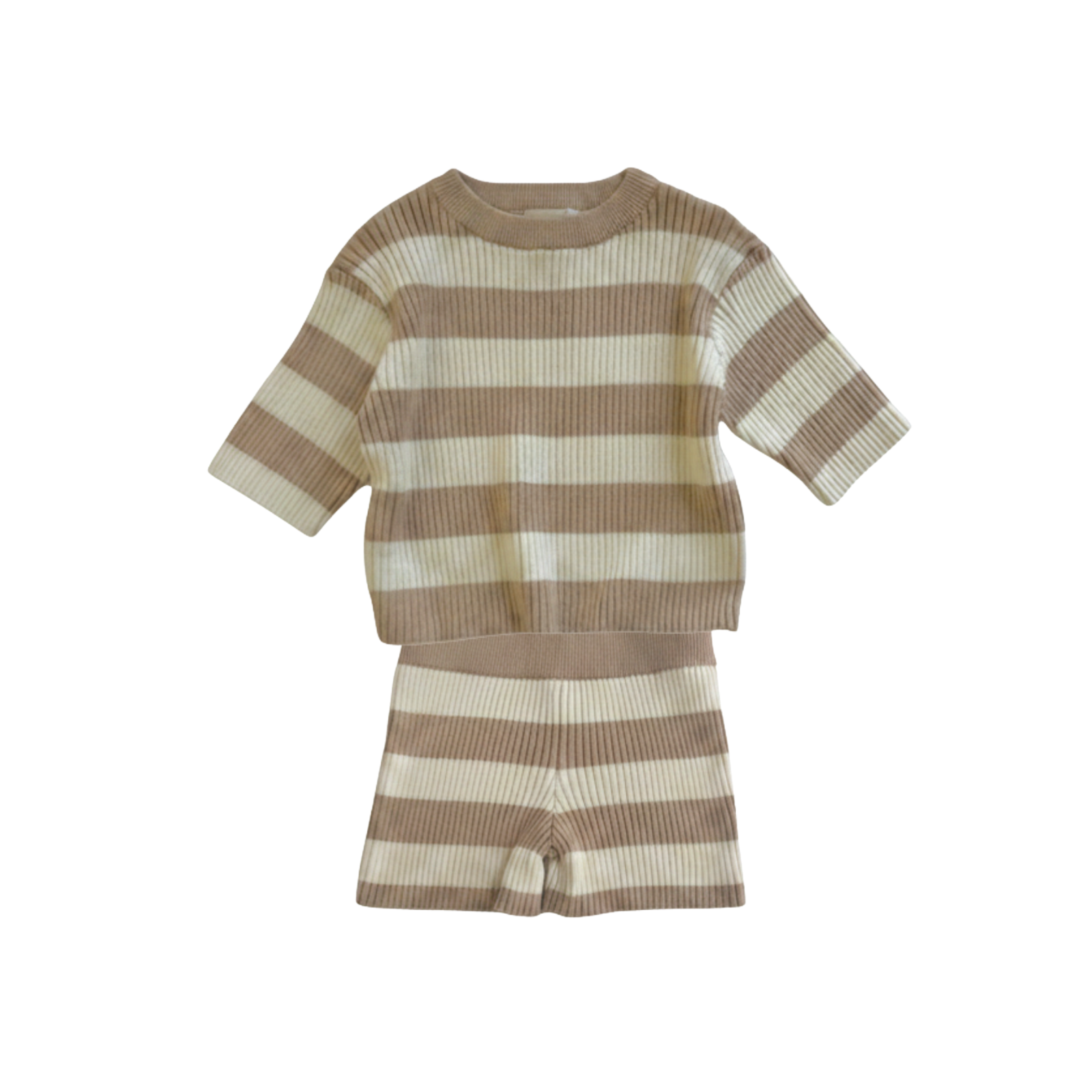 Sand Stripe Ribb Set
