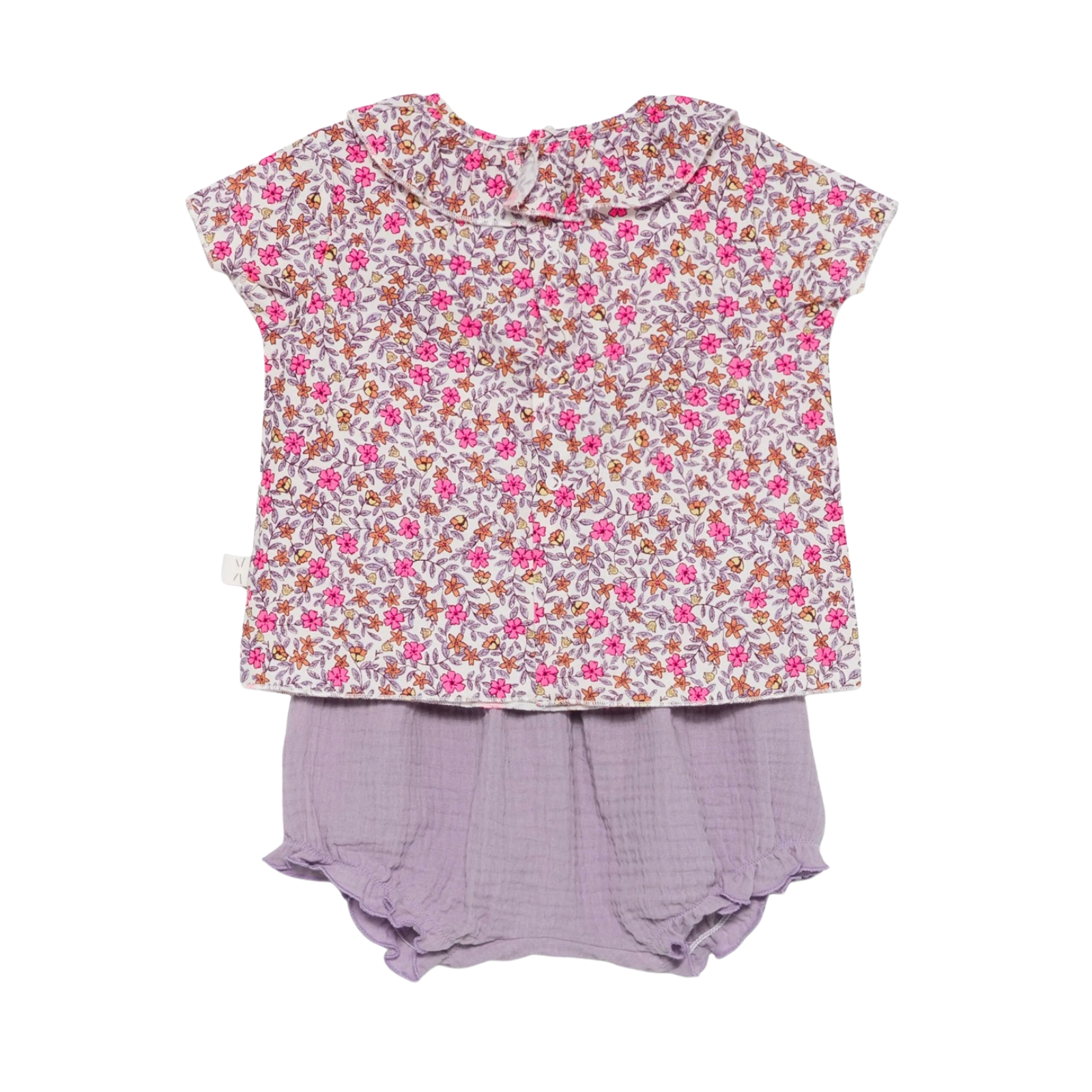 Two Piece Set | Strawberry Red/Lavender