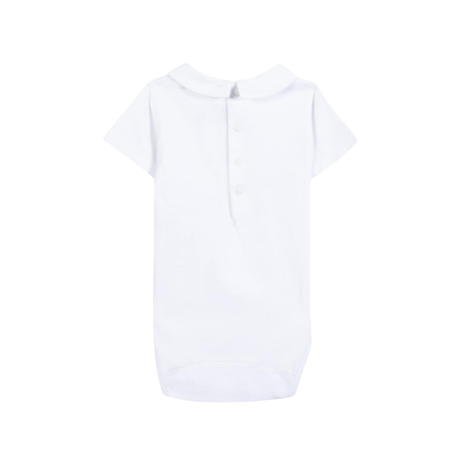 Body Short Sleeve Polo | White