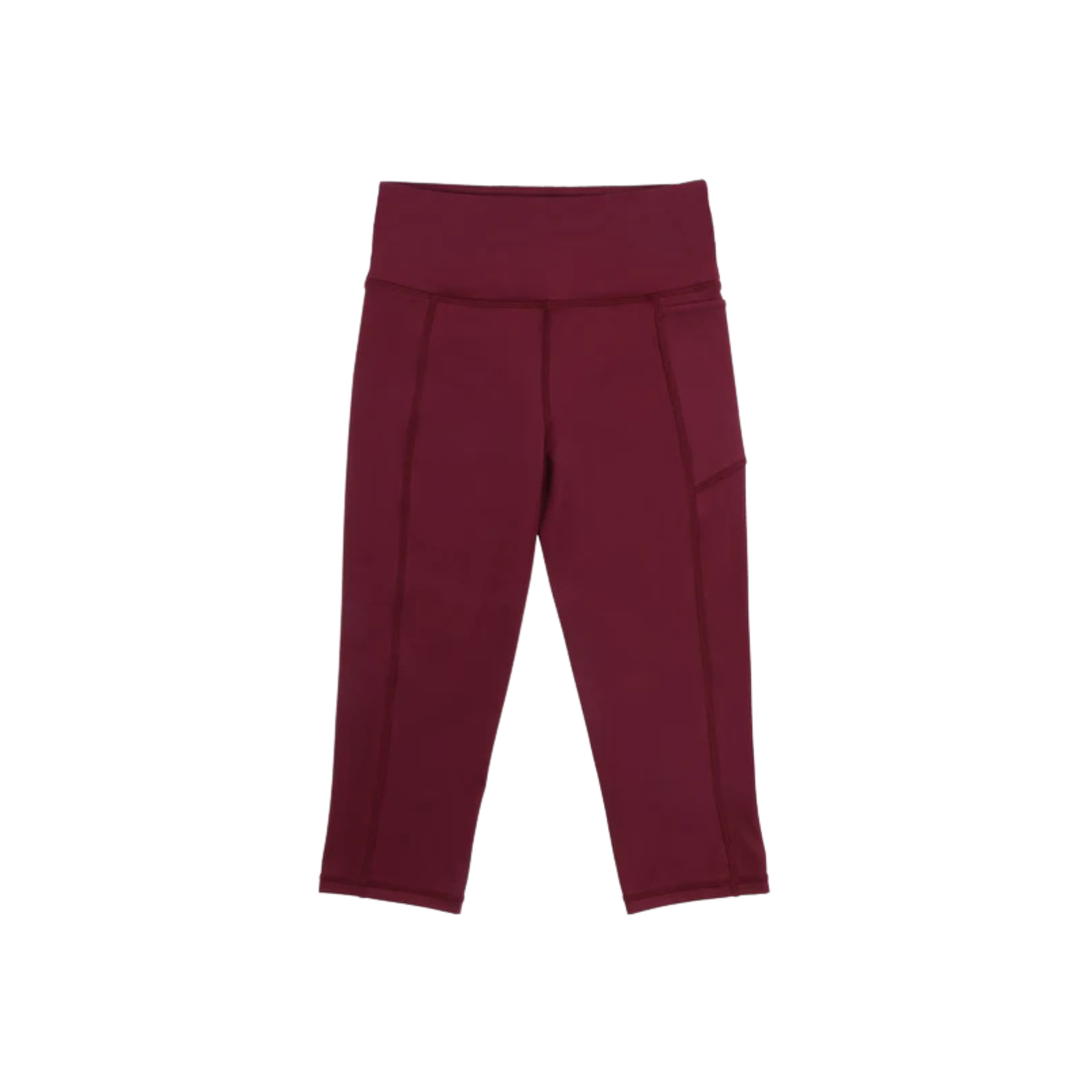 3/4 Leggings- Maroon