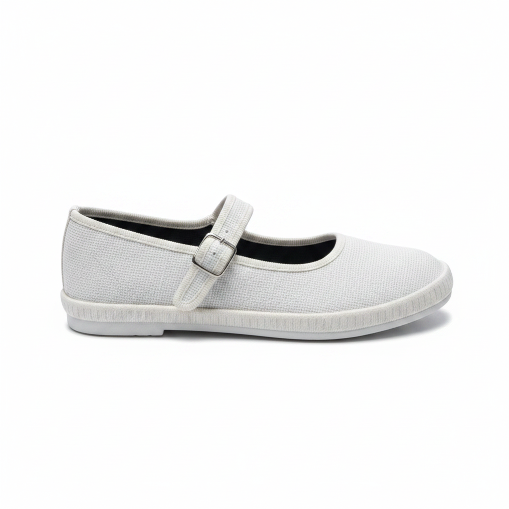 Mary Janes | Natural Linen