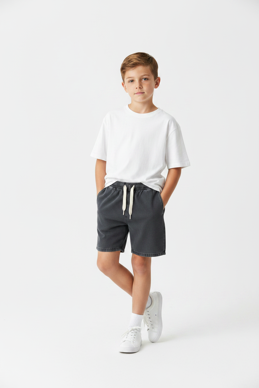 Jazy Kids Shorts | Black