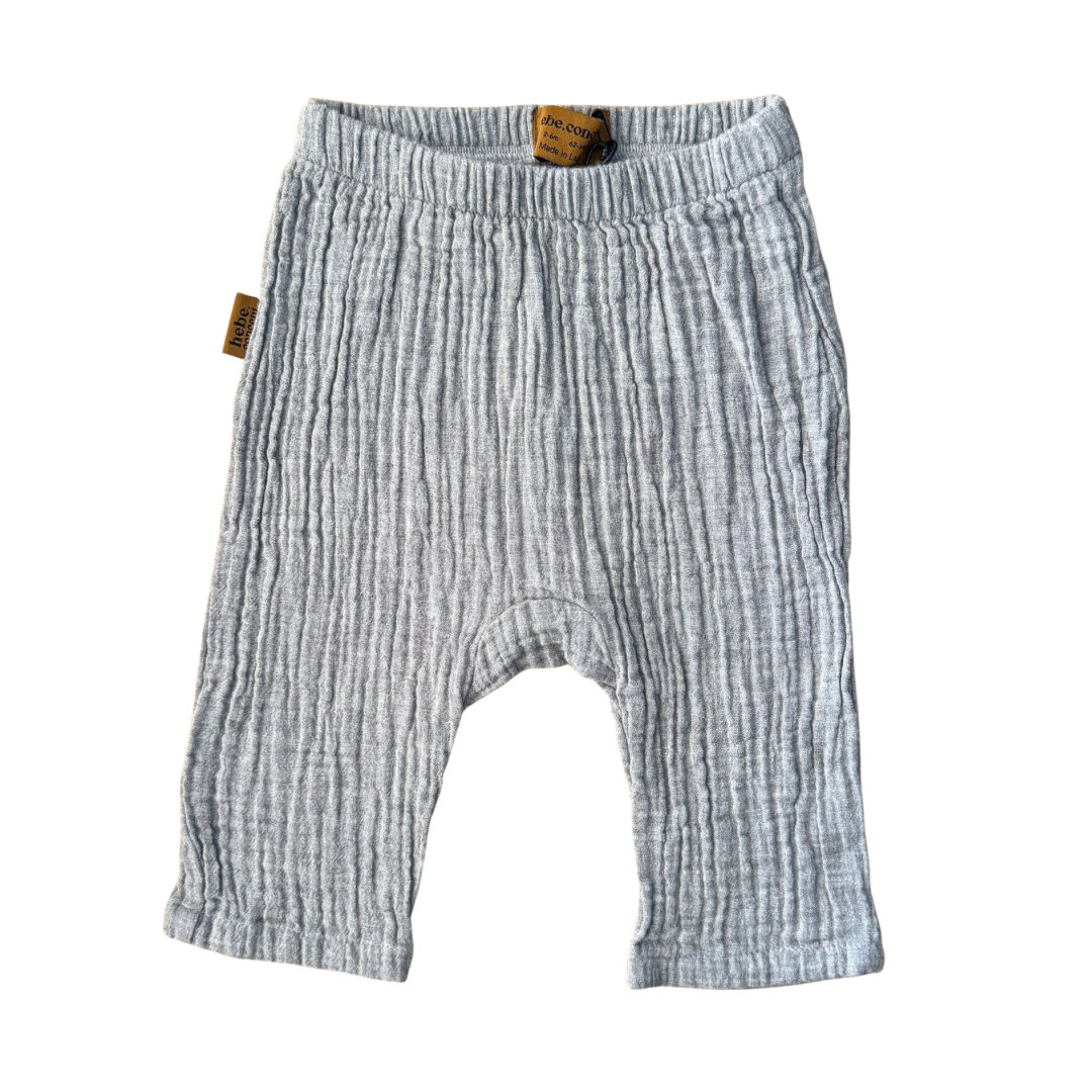 Muslin Pants | Grey