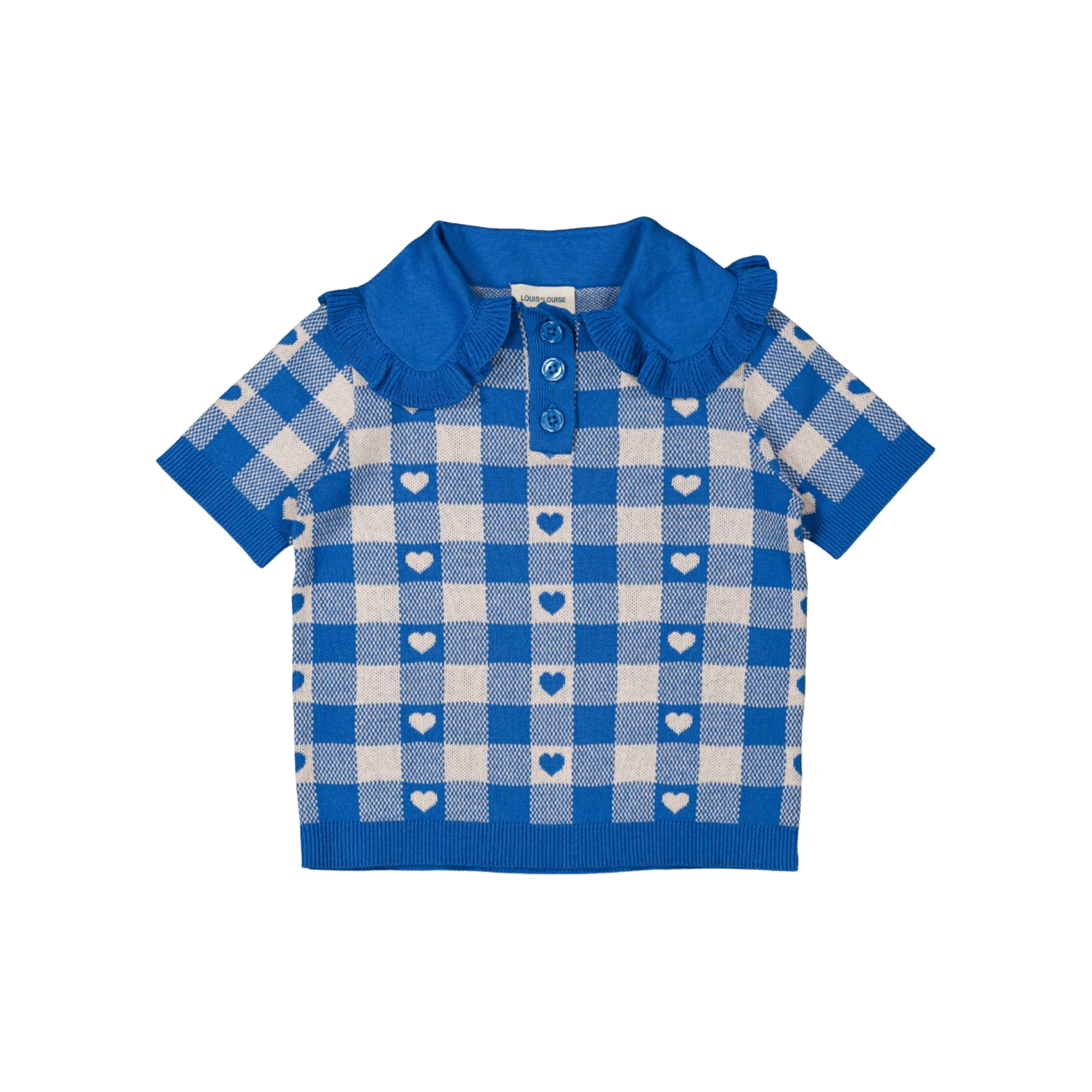 Paule Heart Sweater | Blue