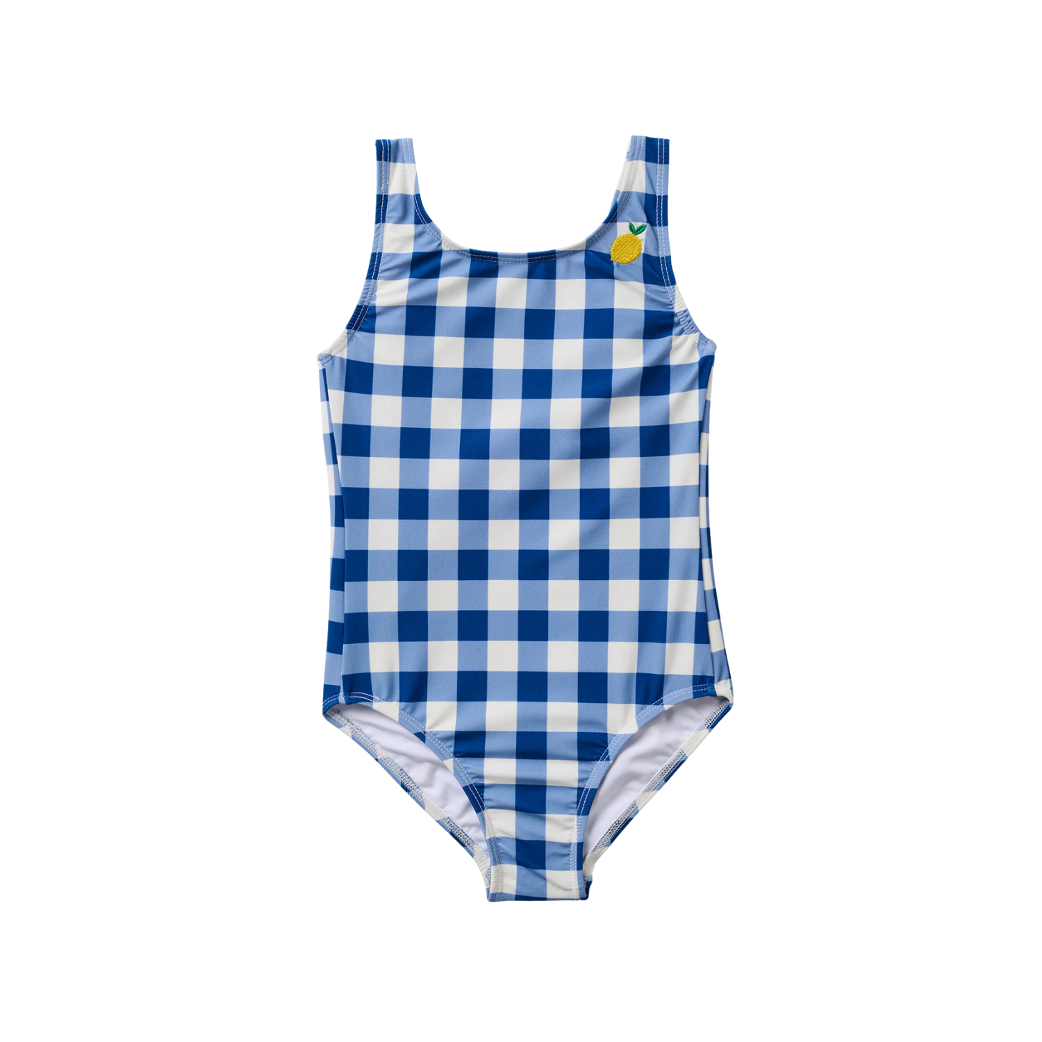 Seaside Gingham One Piece Swimsuit | Lemon