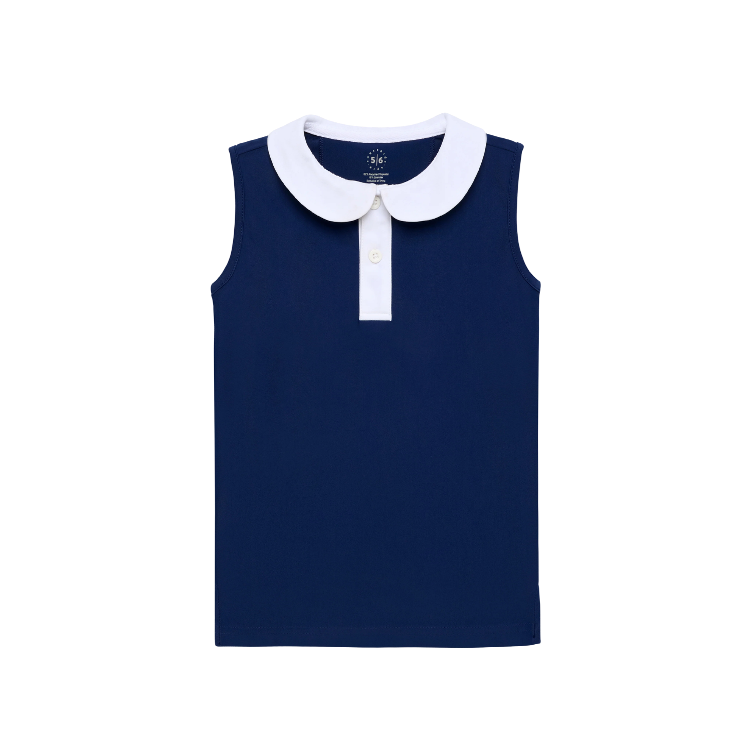 Girly Girl Tank | Navy/White