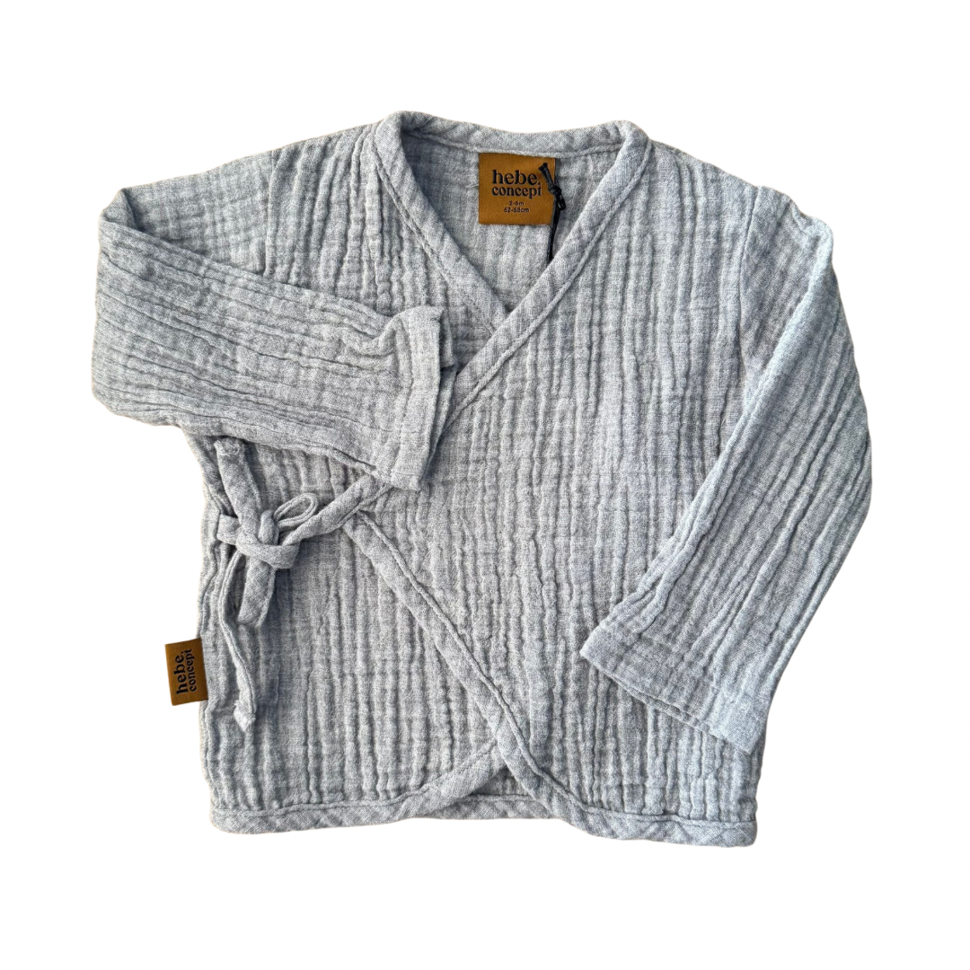 Muslin Baby Jacket | Grey