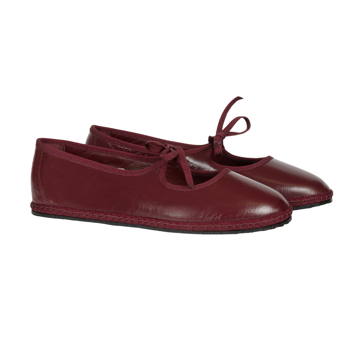 Brigitte Leather Flats | Sati