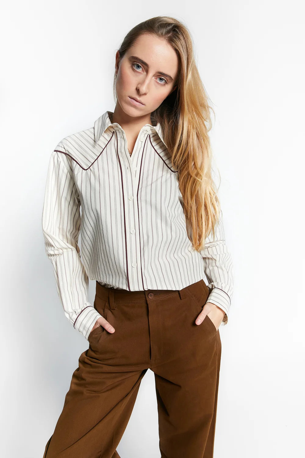 Wardrobe Shirt | Merlot Red