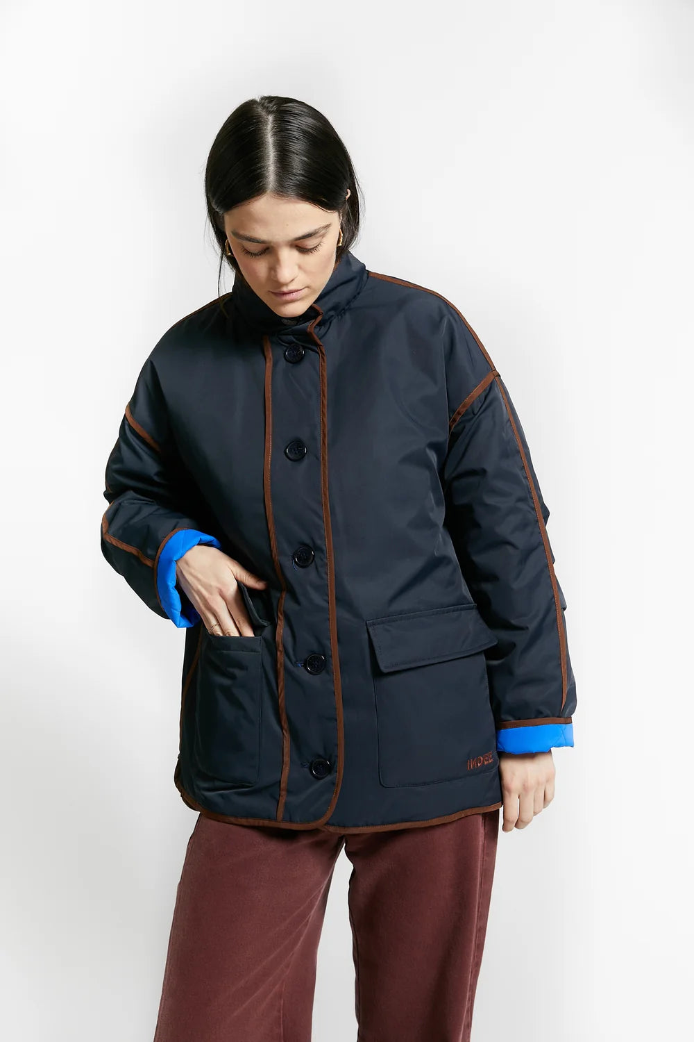 Warmup Reverisible Jacket | Navy