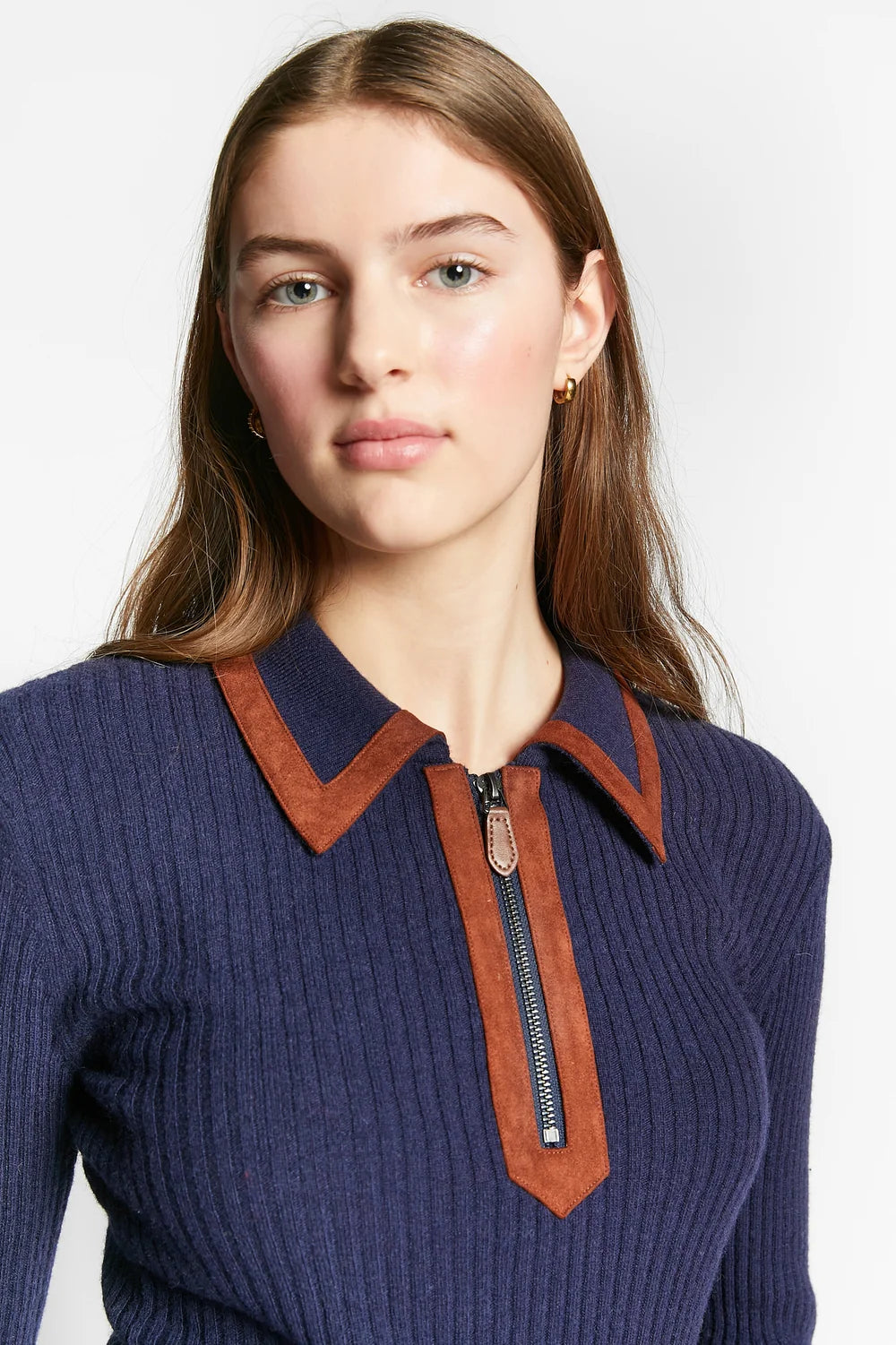 Wingfoil Polo Knit Sweater | Navy