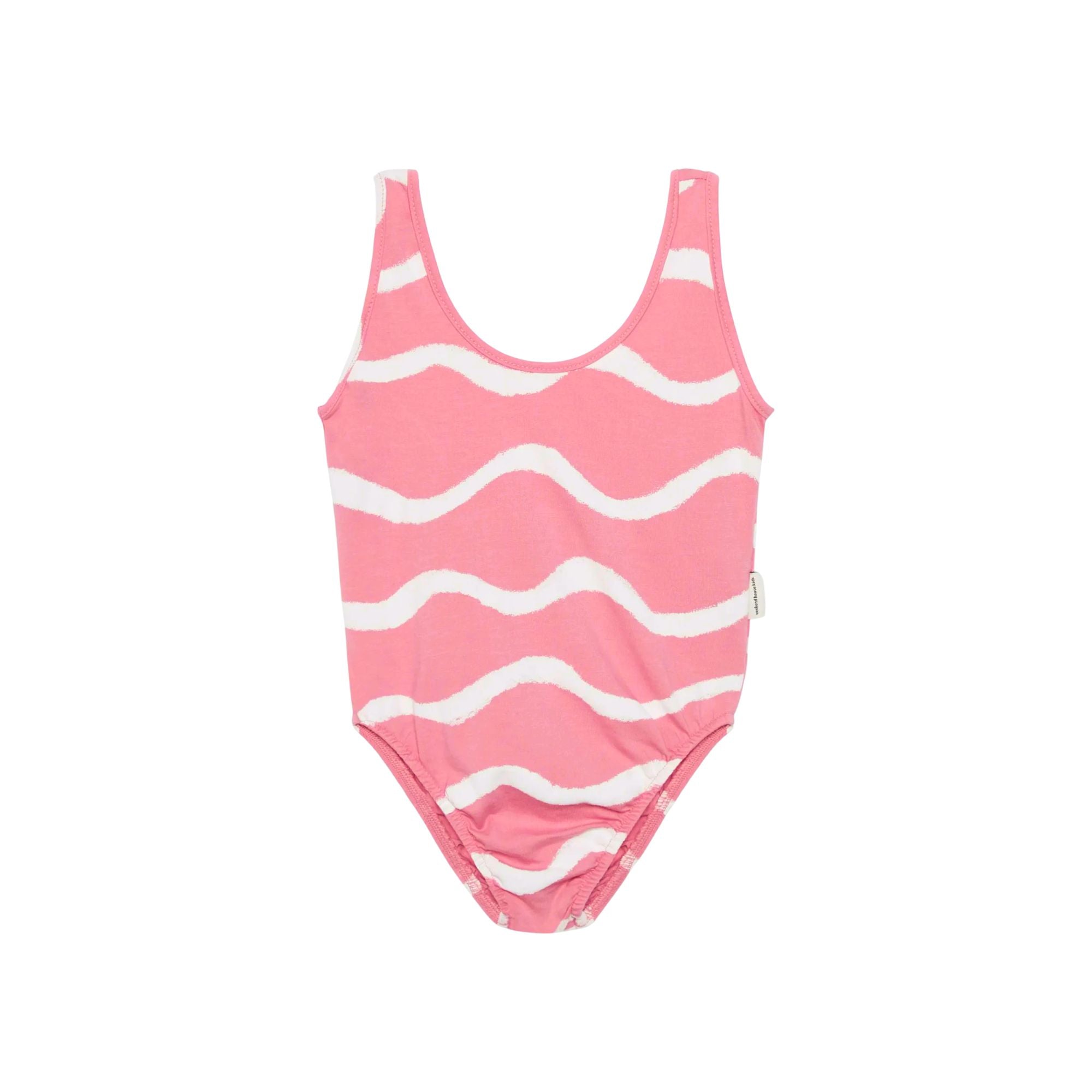 Waves Bodysuit | Pink Powder