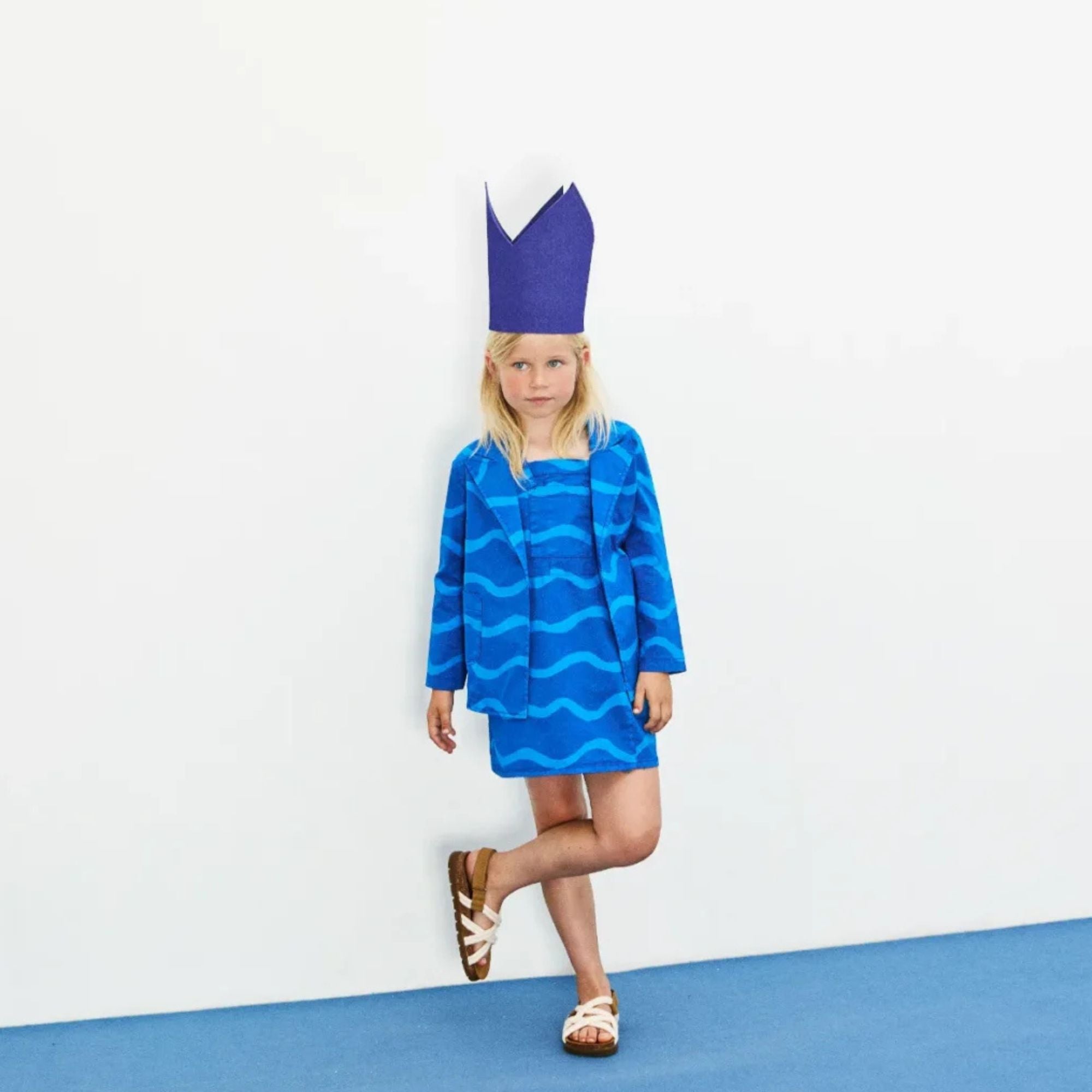 Waves Tailored Jacket | Nautical Blue
