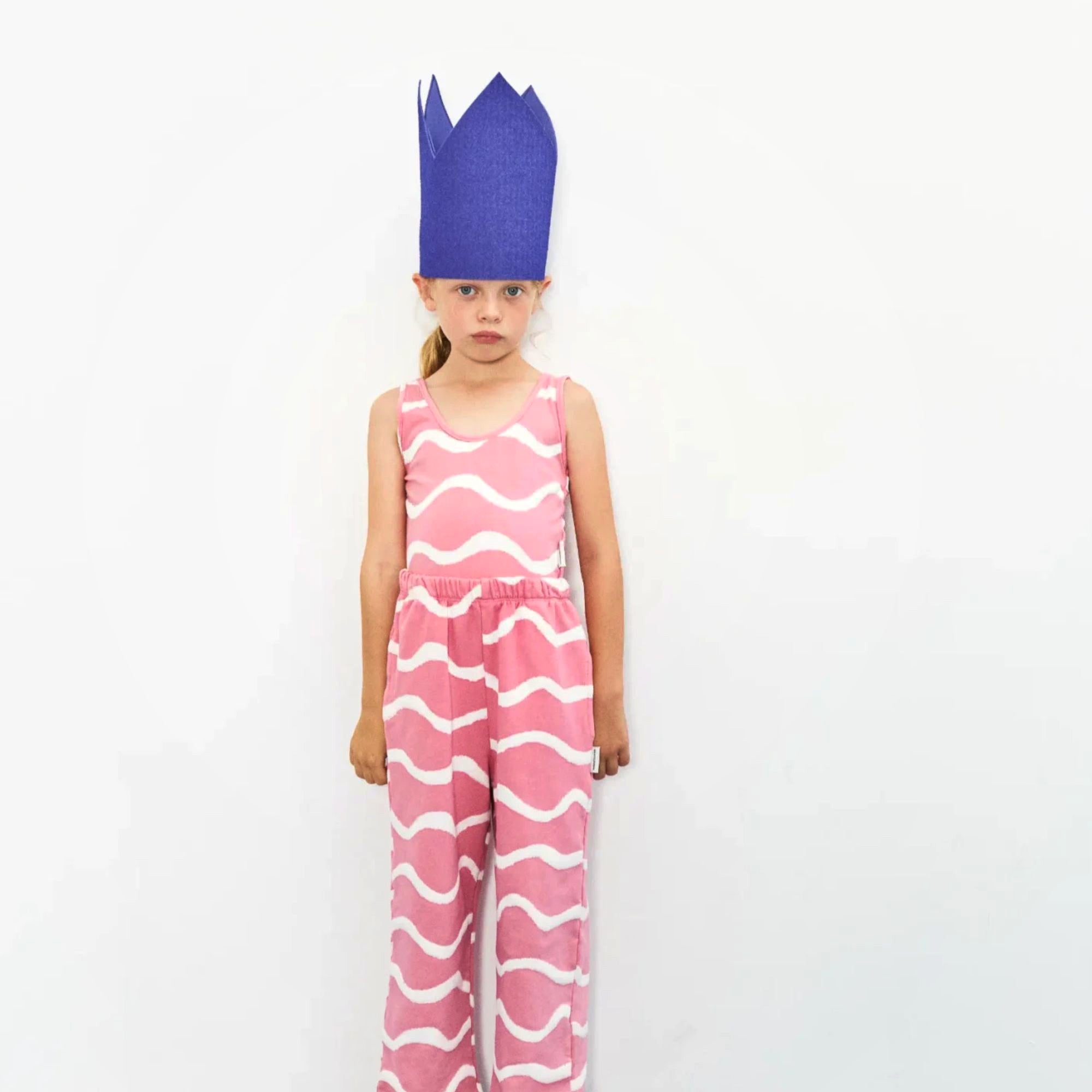 Waves Sweatpants | Pink