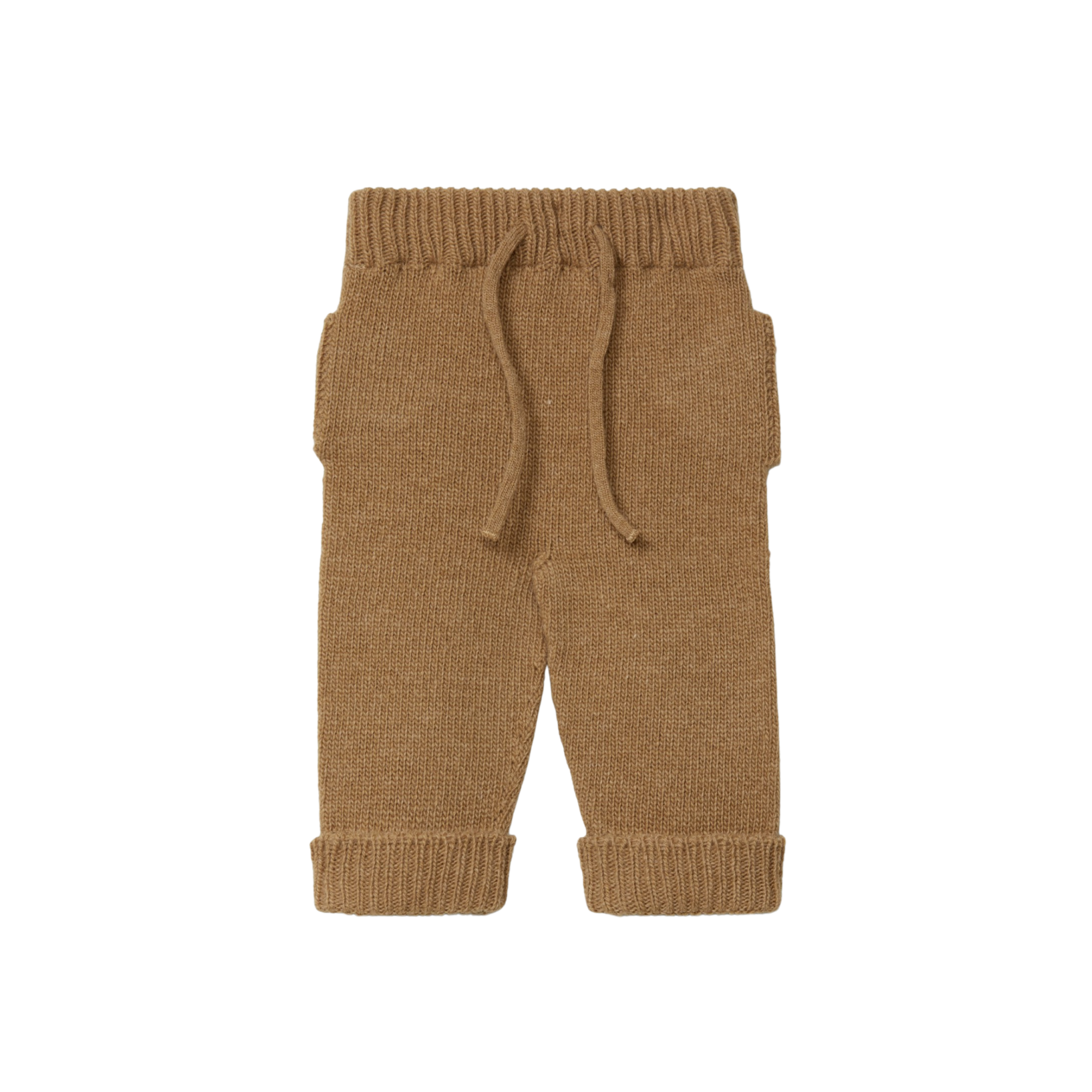 Knitted Trousers | Camel