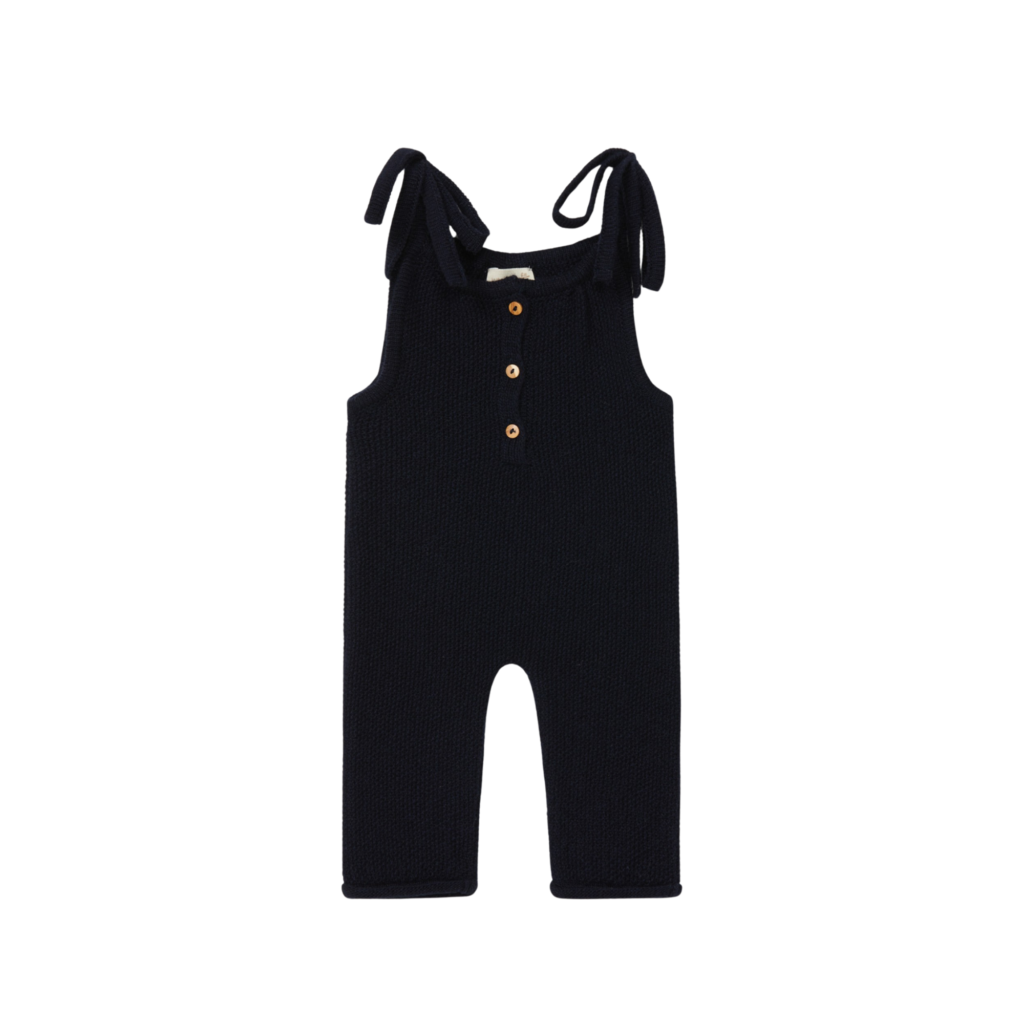 Knitted Dungarees | Navy Blue