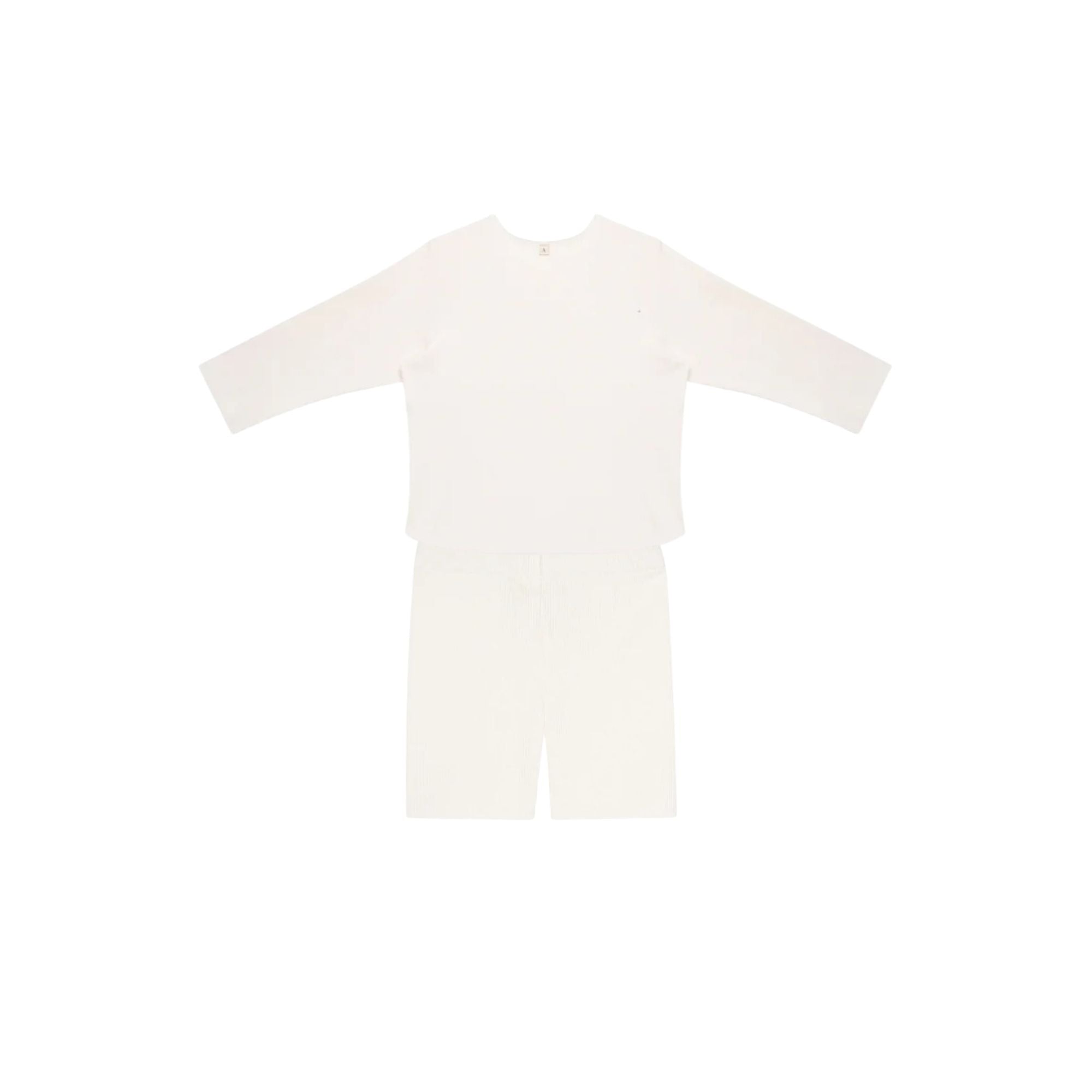 Rib Shorts Set