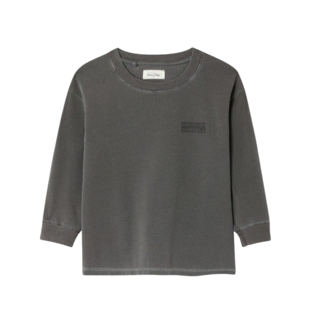 Pymaz Kids Long-Sleeve T-shirt | Vintage Carbon