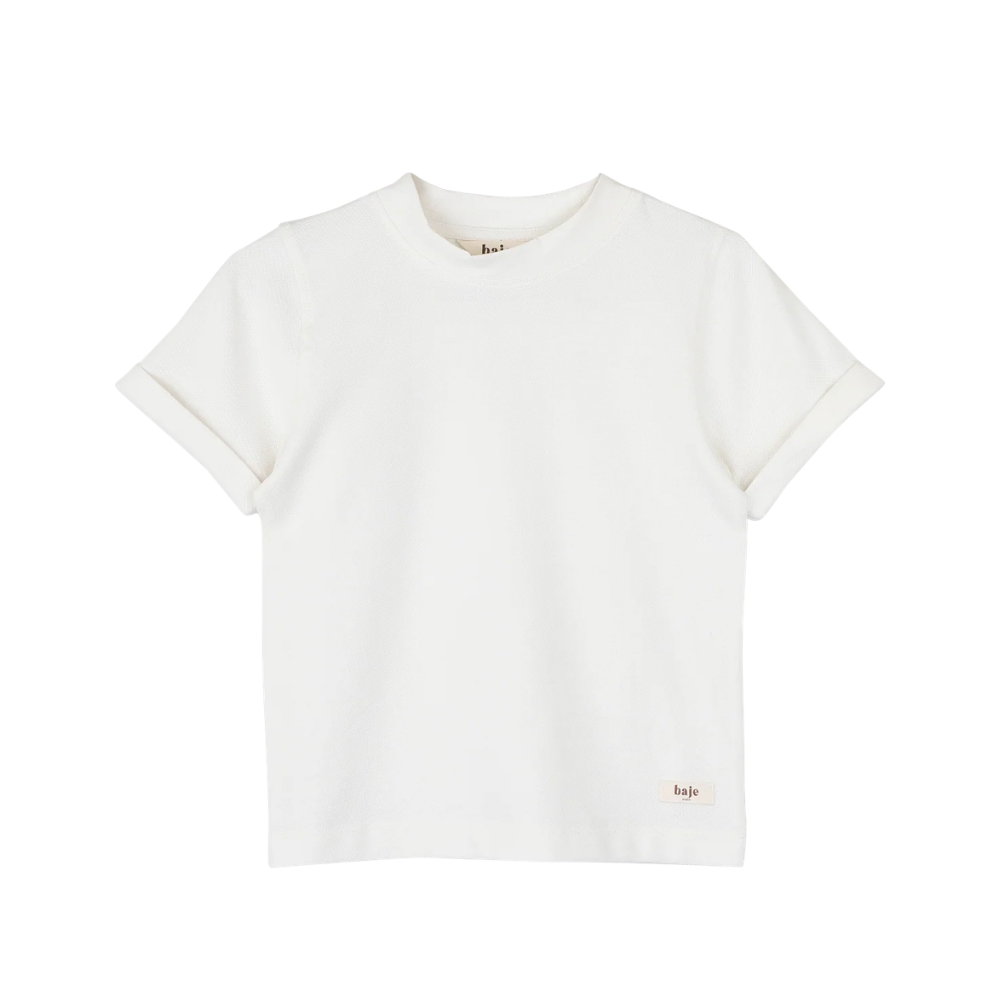 Moss T-Shirt | White Cloud