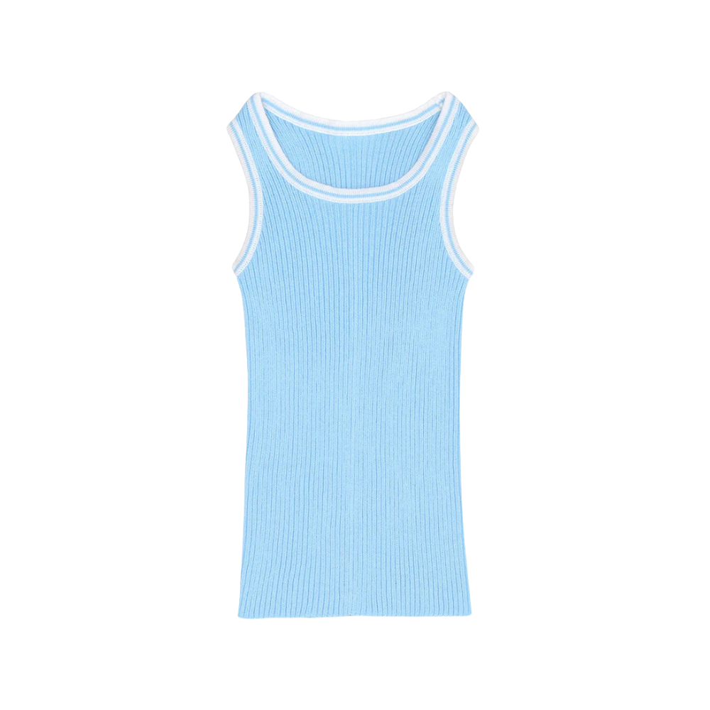 Kai Tank Top Cotton | Blue