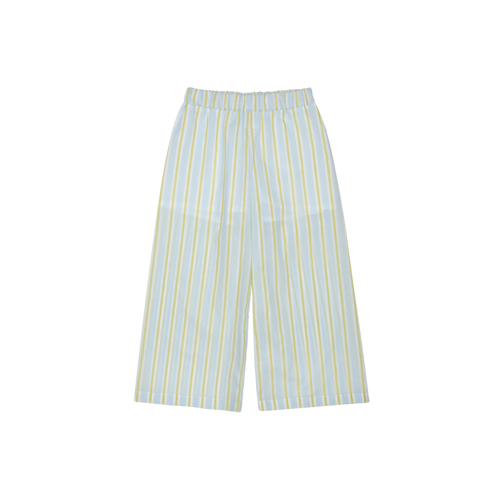 Ivy Wide Leg Trousers Cotton | Mint