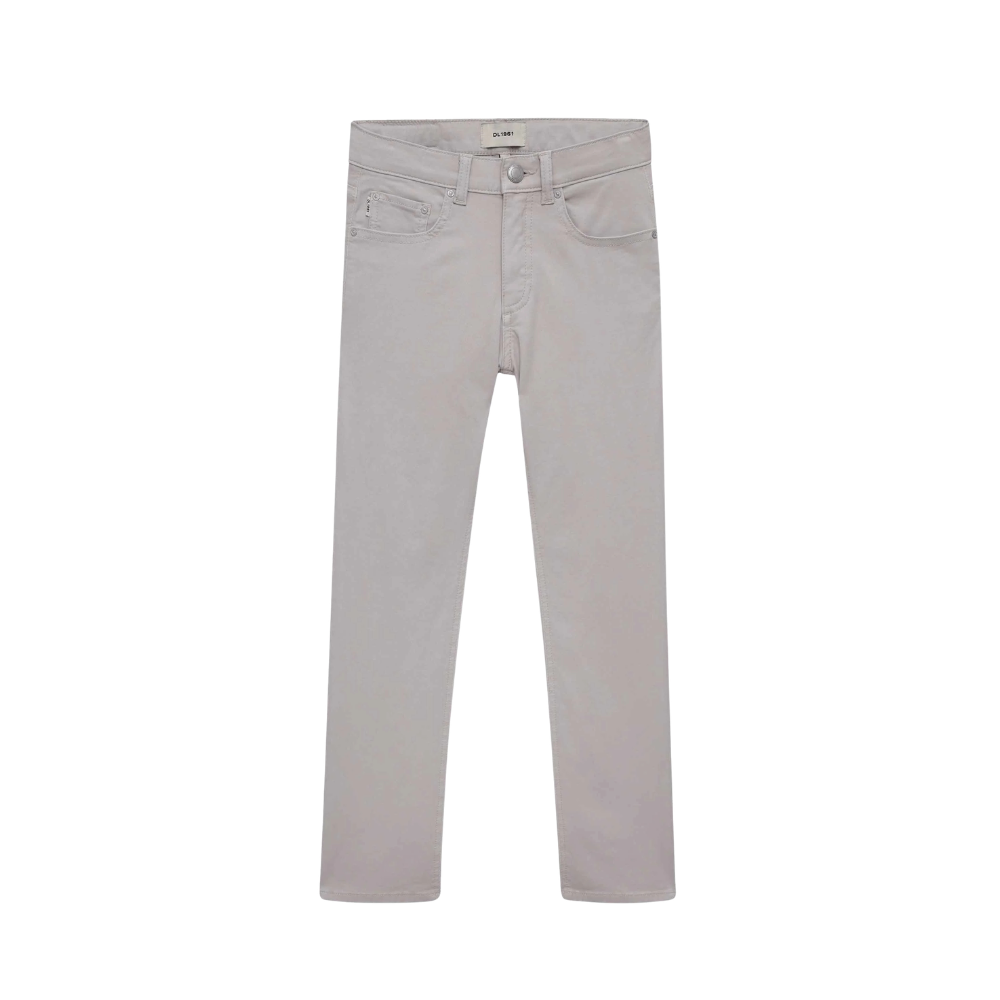 Benji Straight Pants | Light Grey