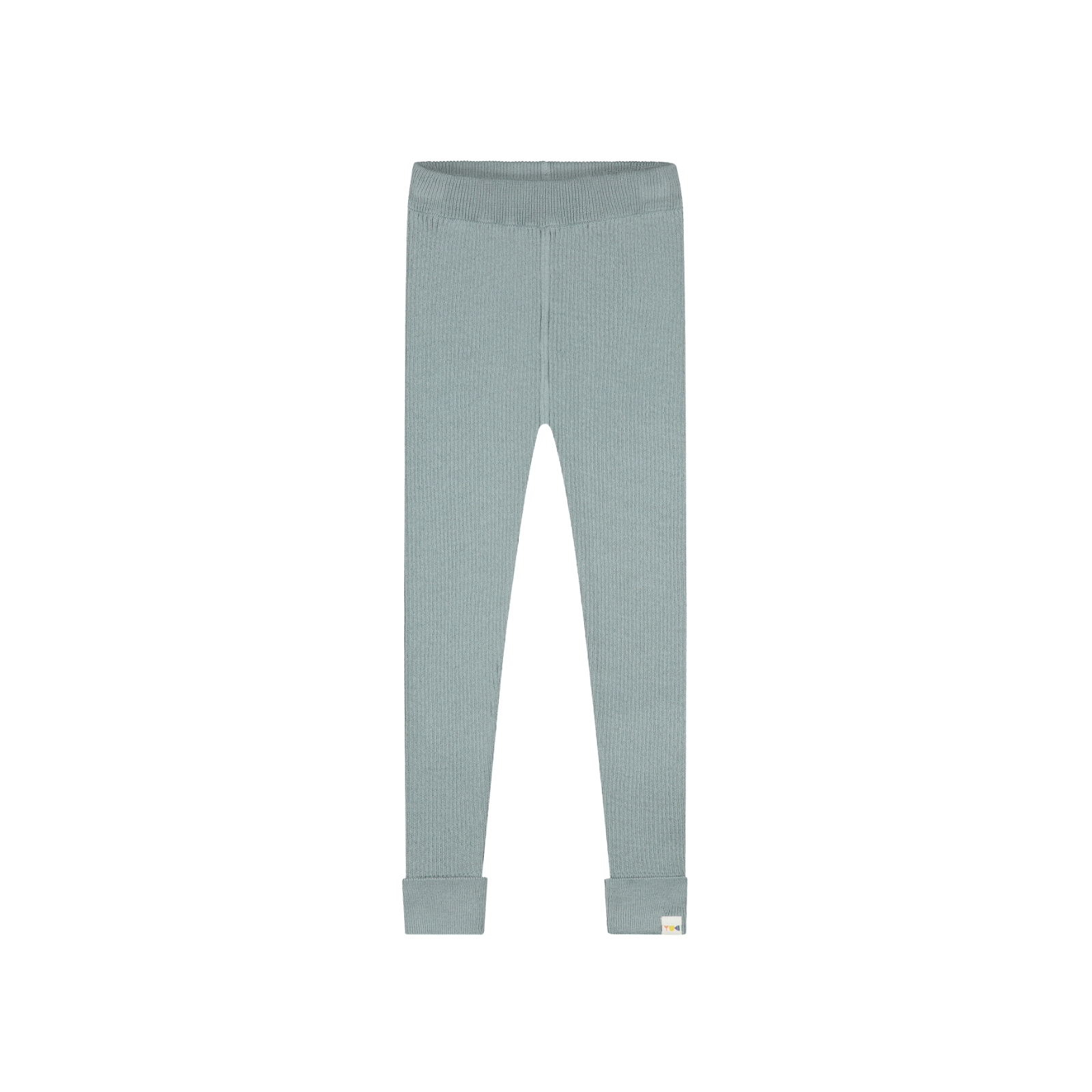 Knitted Leggings Fine Rib | Whale Blue