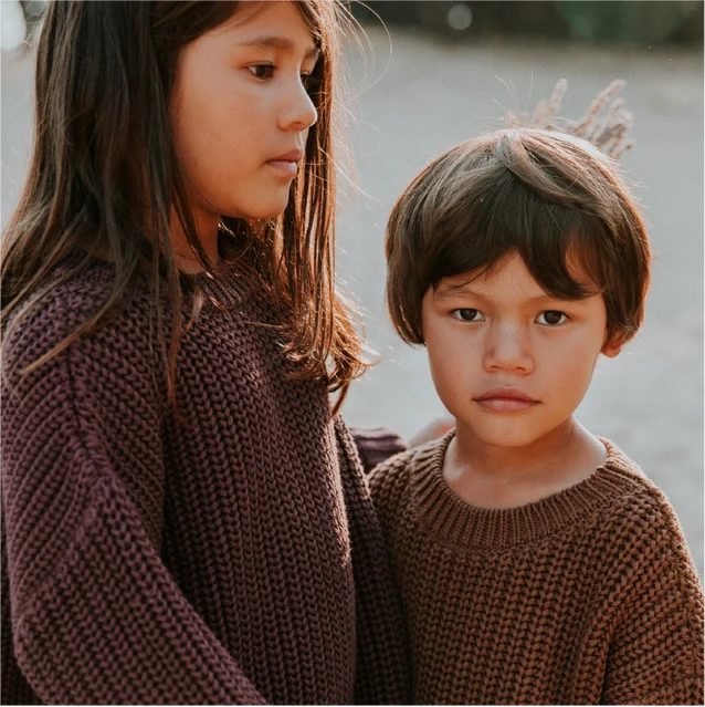 Chunky Knitted Sweater | Fig