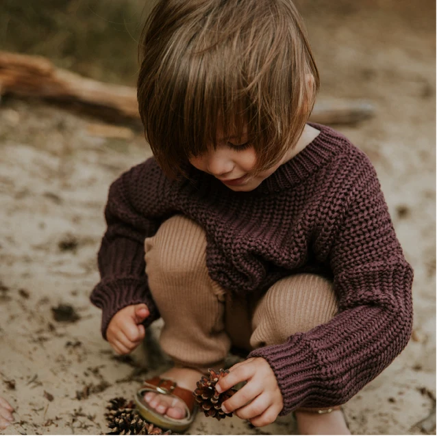 Chunky Knitted Sweater | Fig