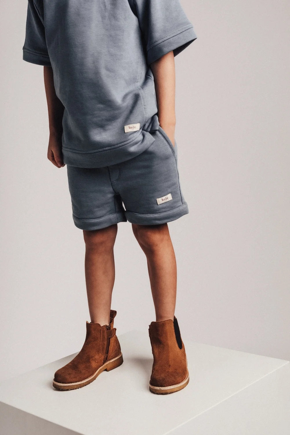 Mylo Shorts Set| Blue Stone