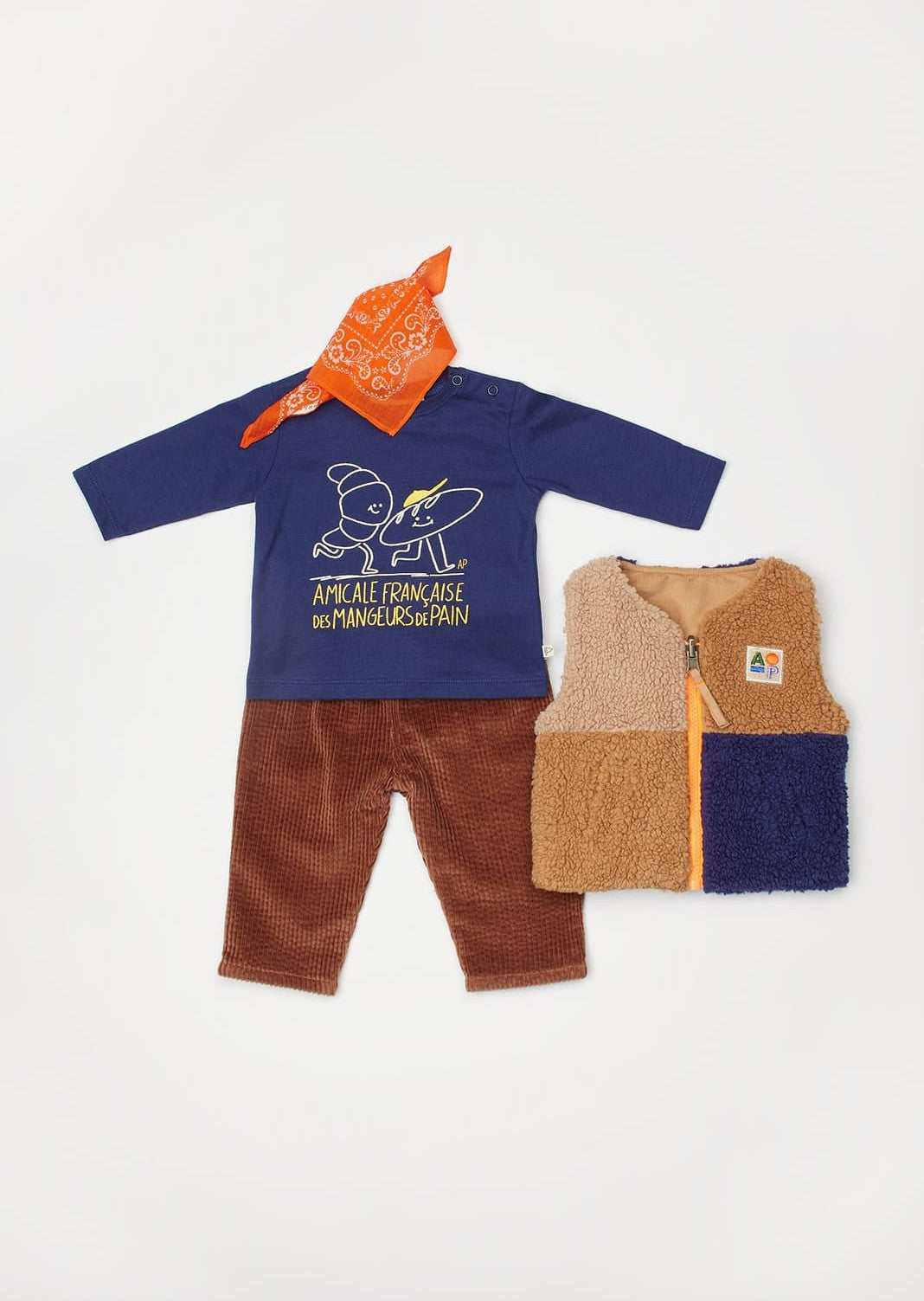 Bandana Bib | Orange