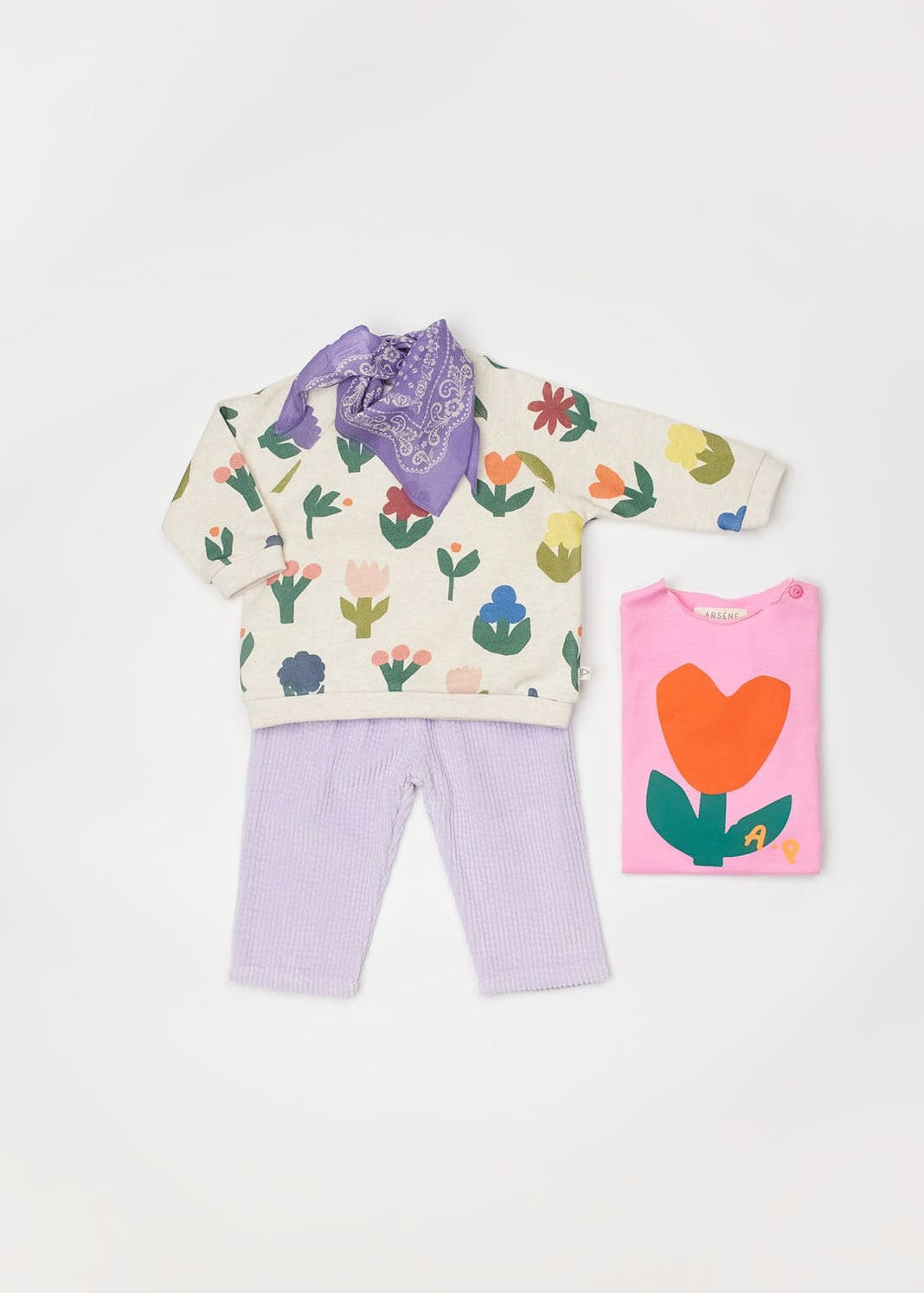 Bandana Bib | Violet