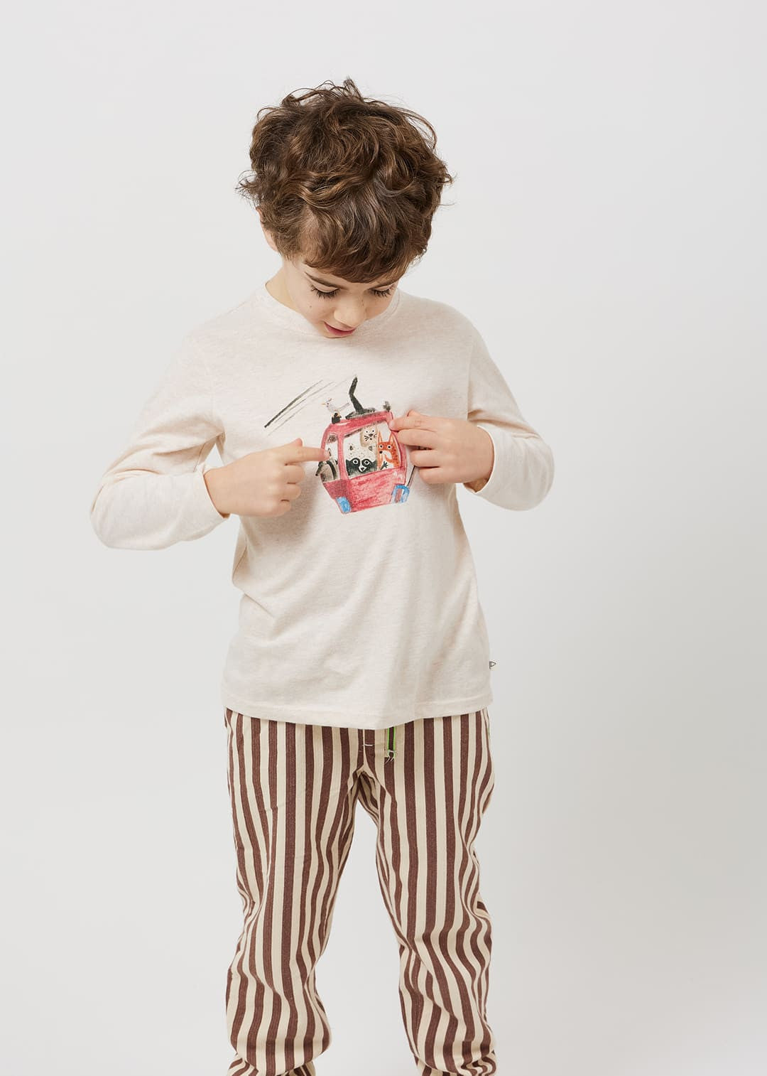 Cable Car T-Shirt | Sable Chine