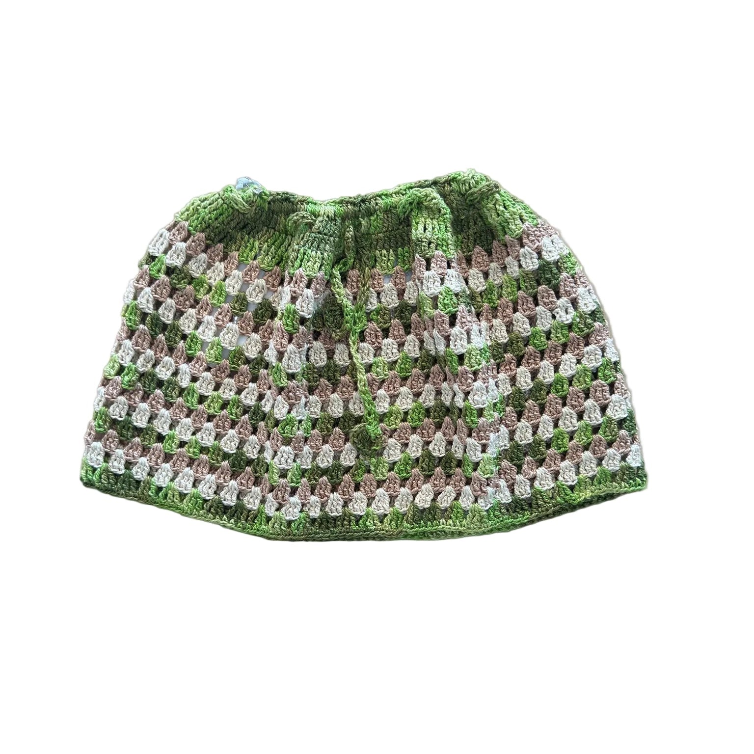 Crochet Green Skirt