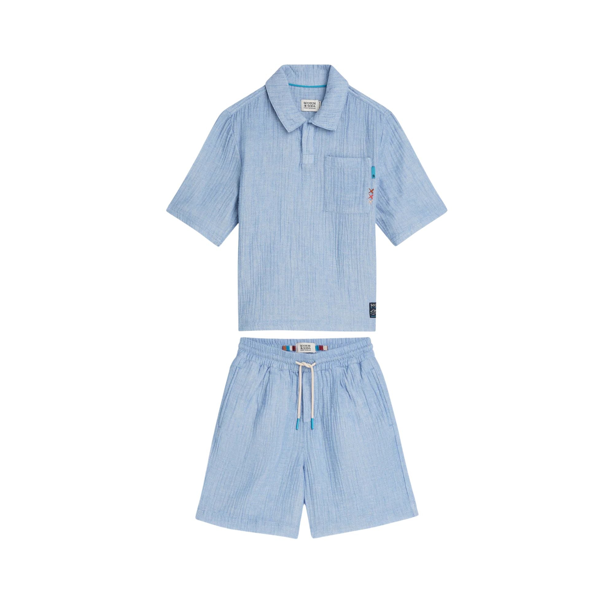 Chambray Blue Set
