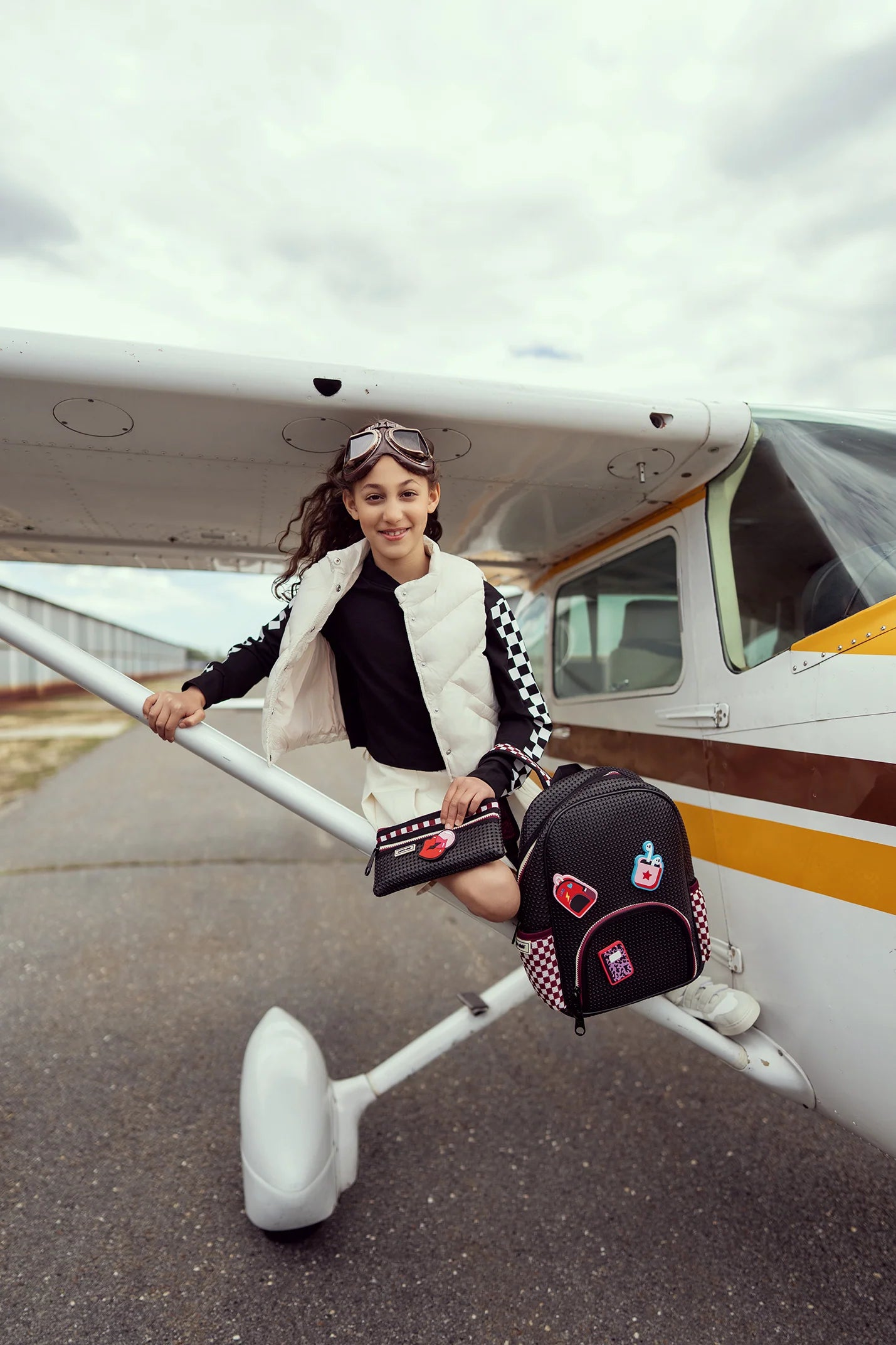 Starter Backpack | Checkered Brick