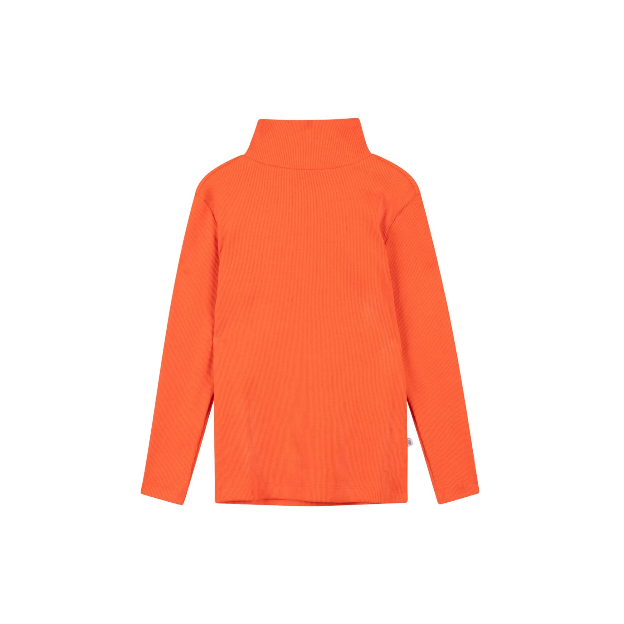 Slim Turtleneck | Coral Dusk