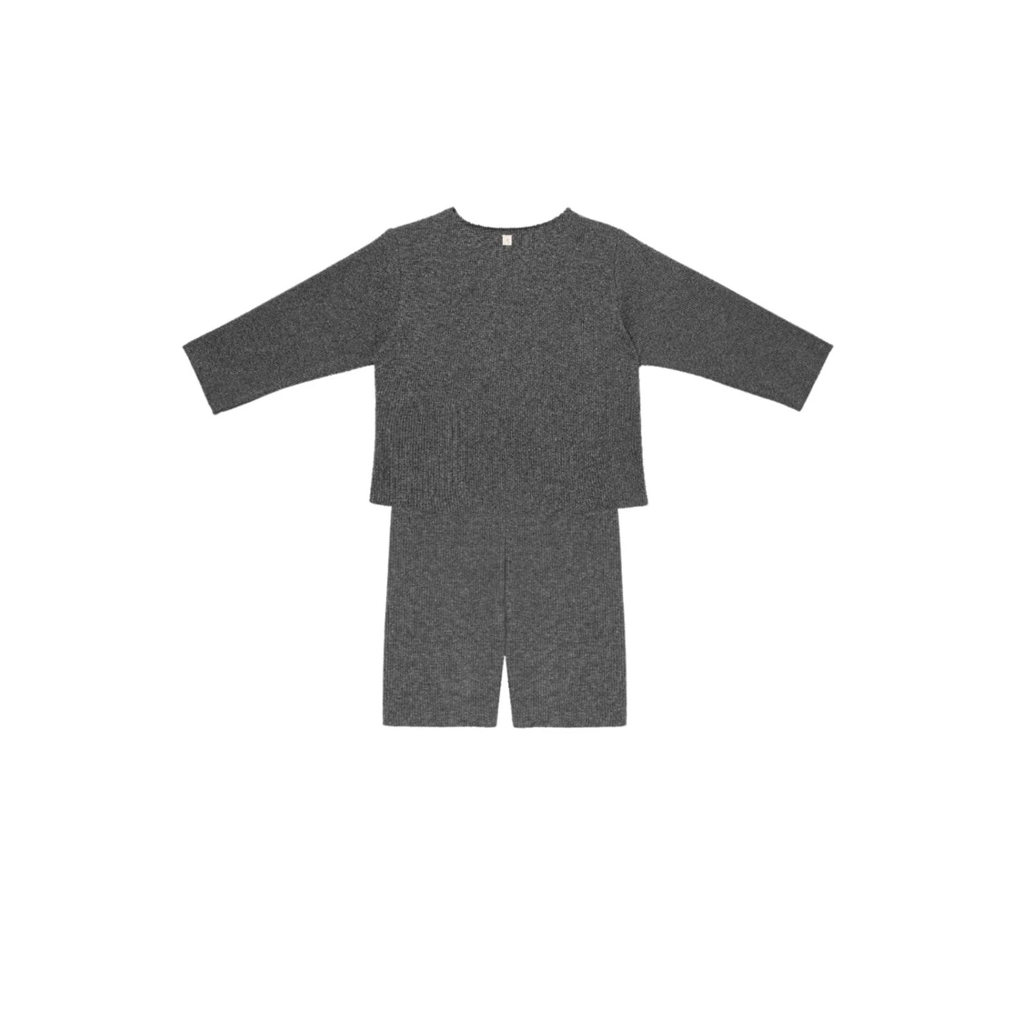 Rib Shorts Set