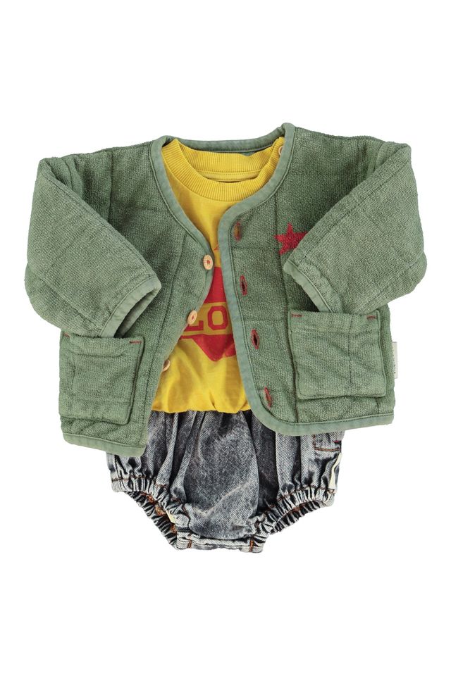 Baby Shorties | Washed Black Denim