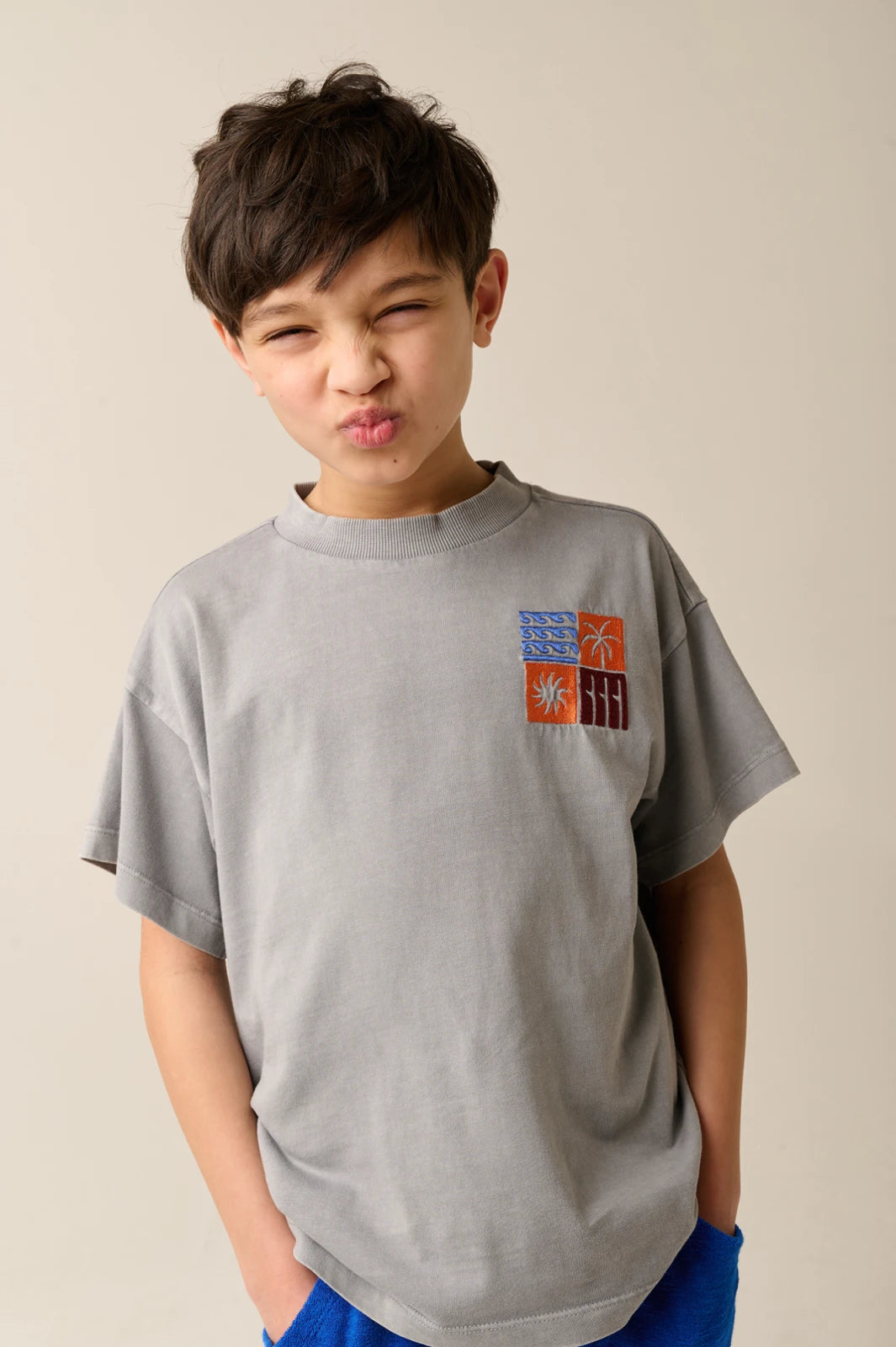 Sunbury T-shirt | Cloud Grey